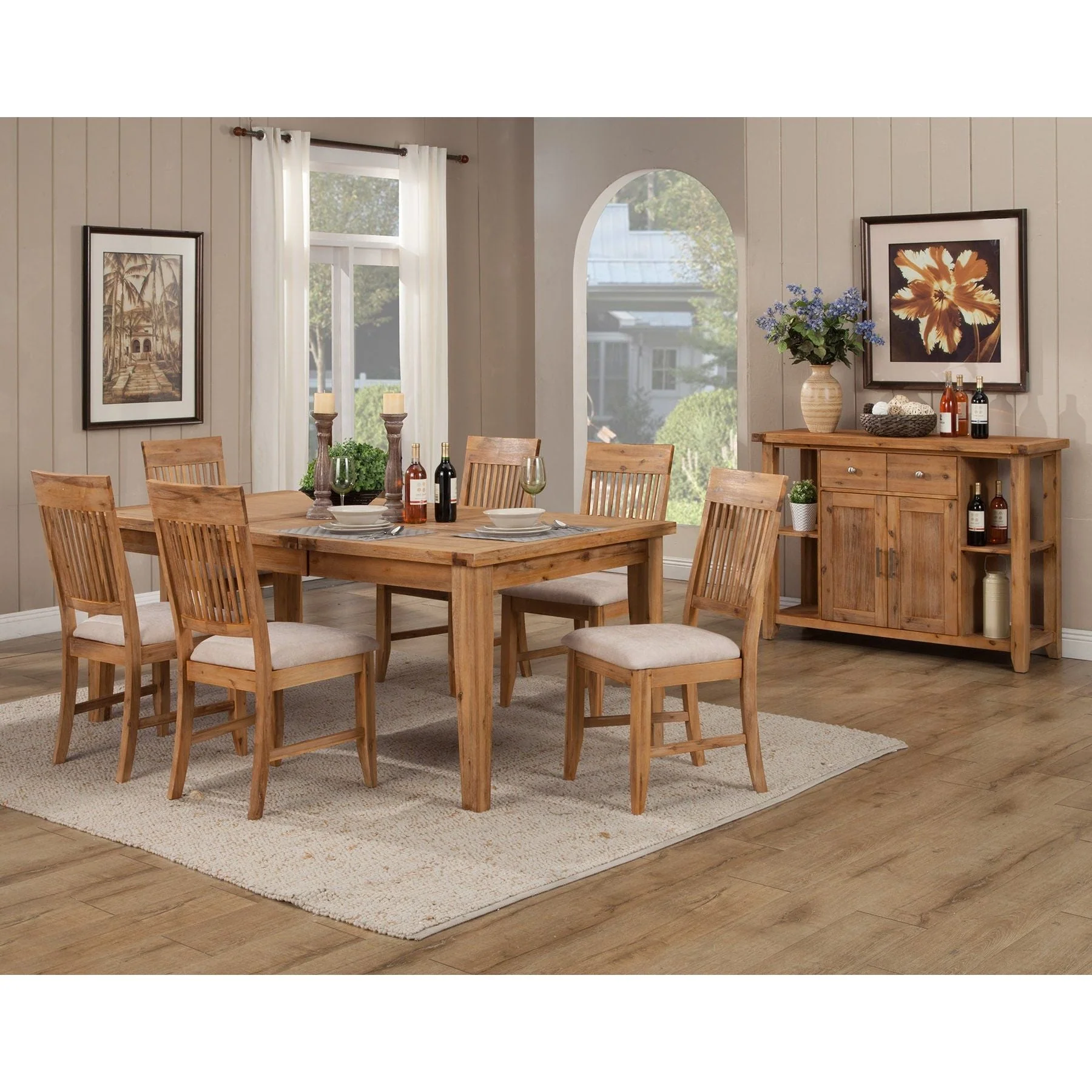 Aspen Server, Antique Natural - Image 3