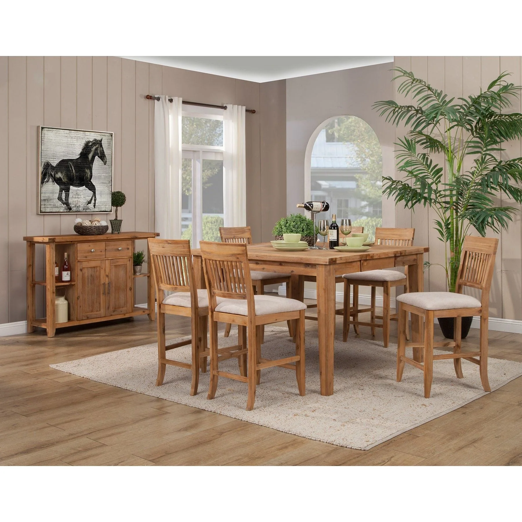 Aspen Server, Antique Natural - Image 4