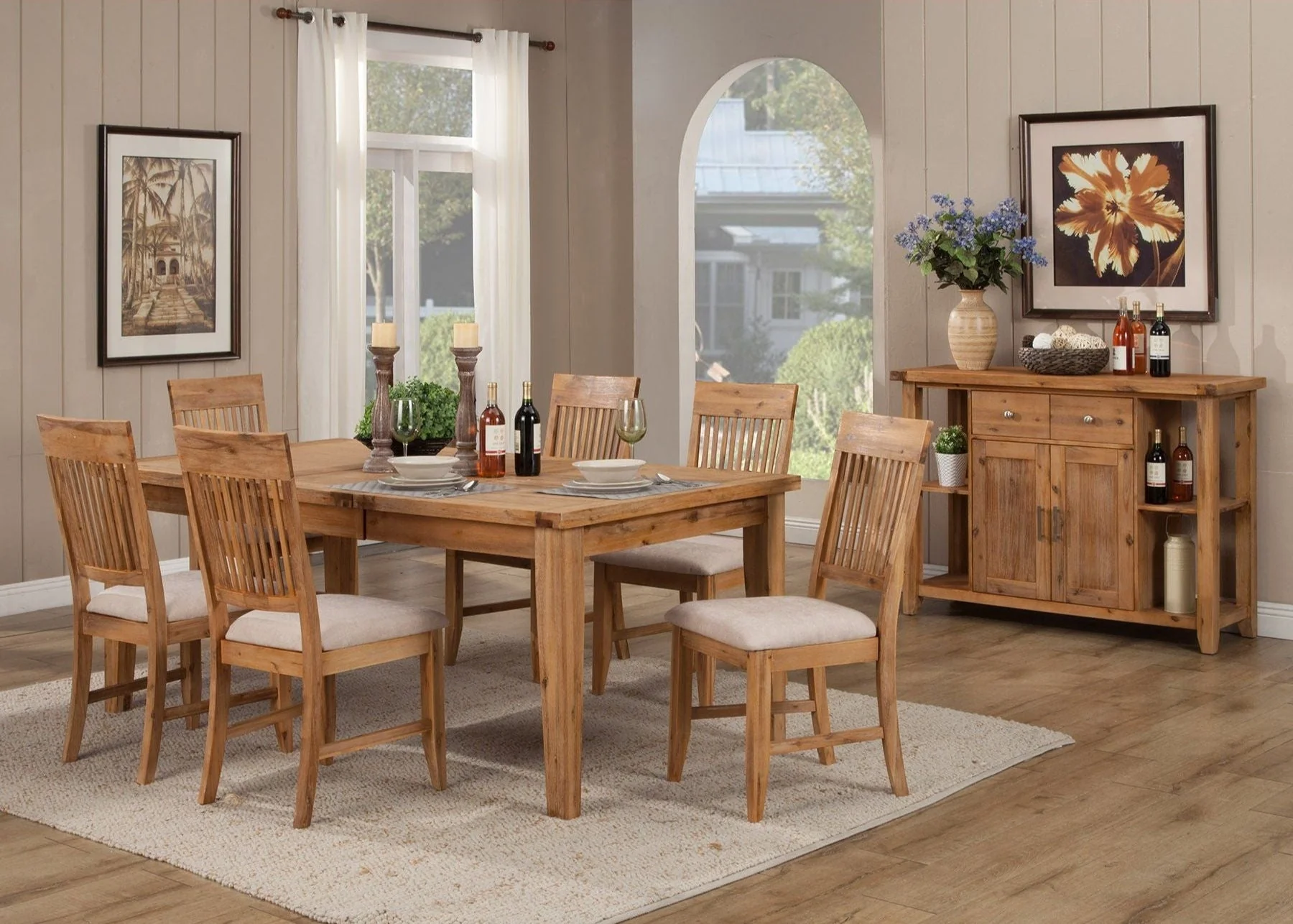 Aspen Side Chairs, Antique Natural - Image 5