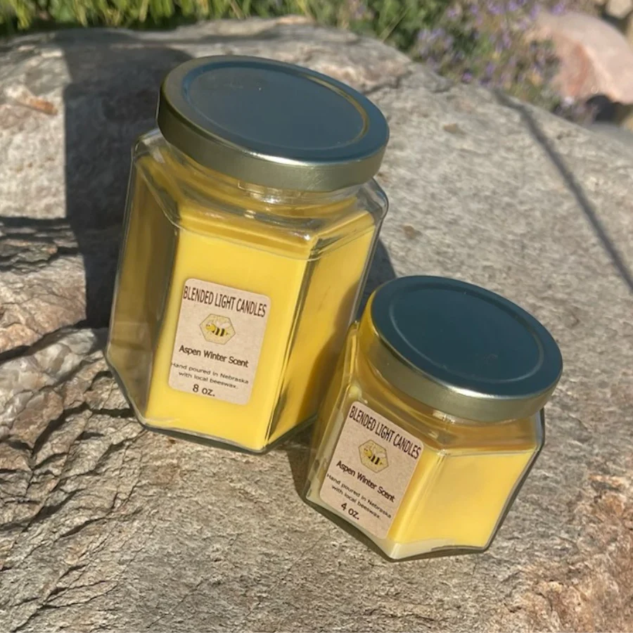 Aspen Winter Scented Candle | Multiple Sizes | Blended Light - Image 5