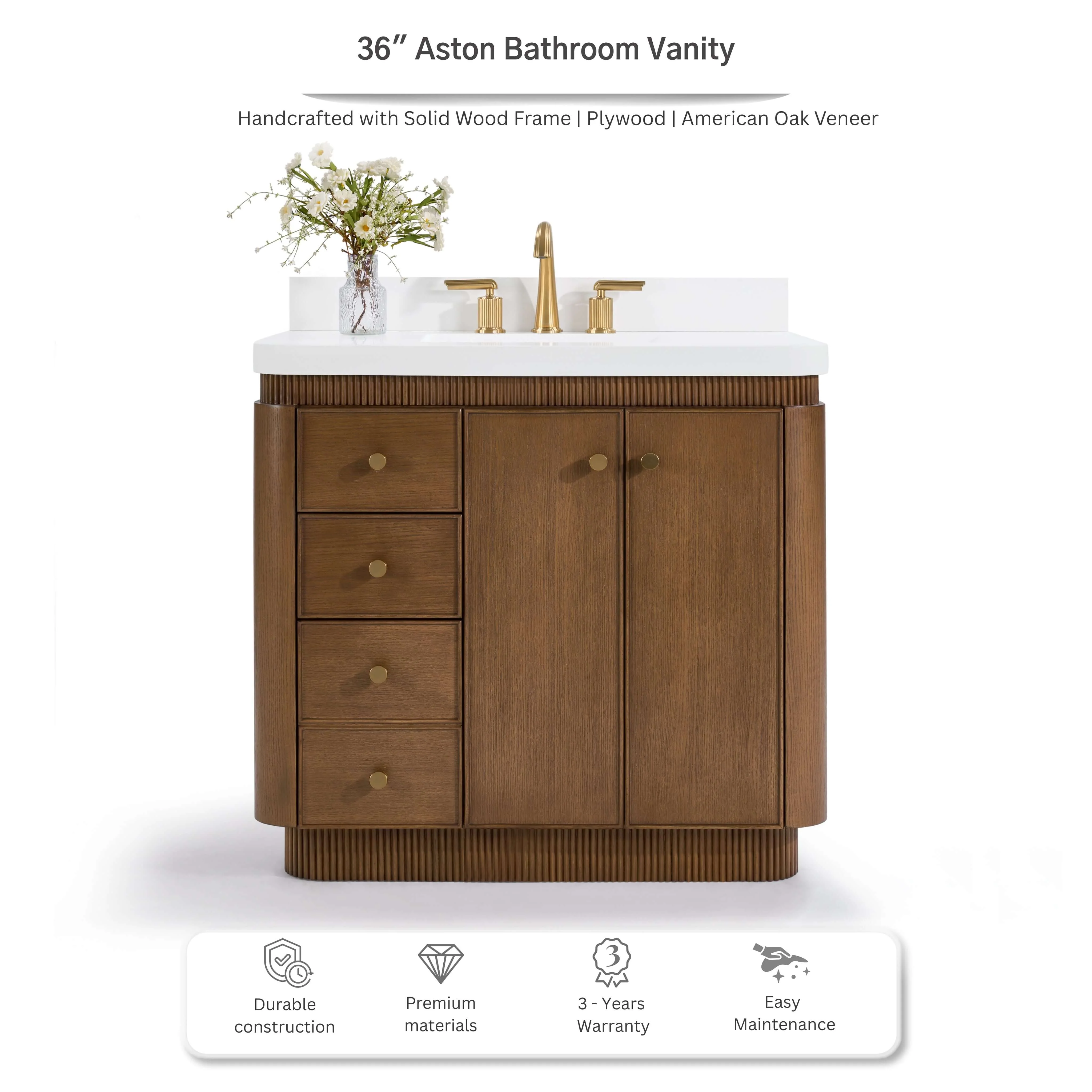Aston Bathroom Vanity Collection - Image 10