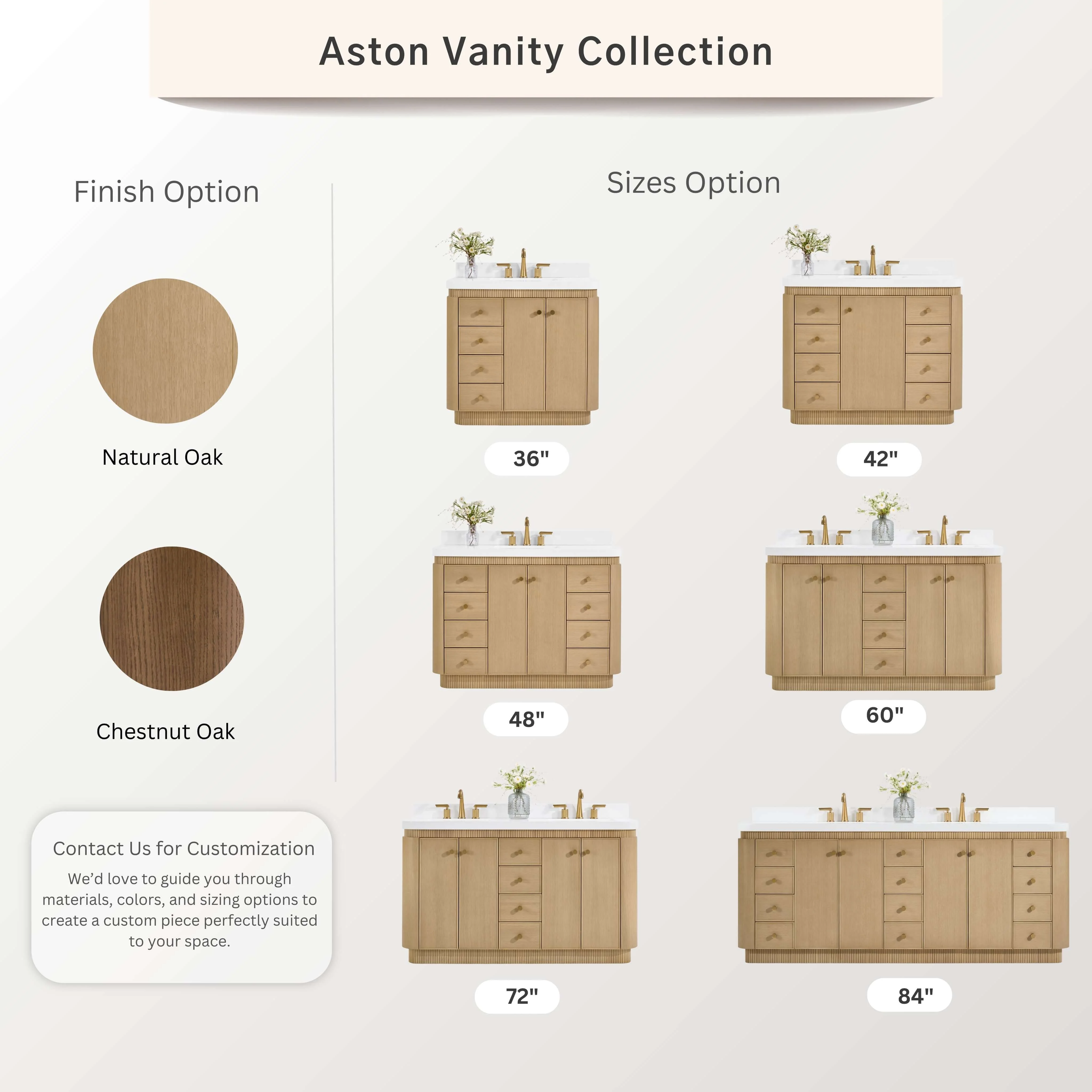 Aston Bathroom Vanity Collection - Image 102