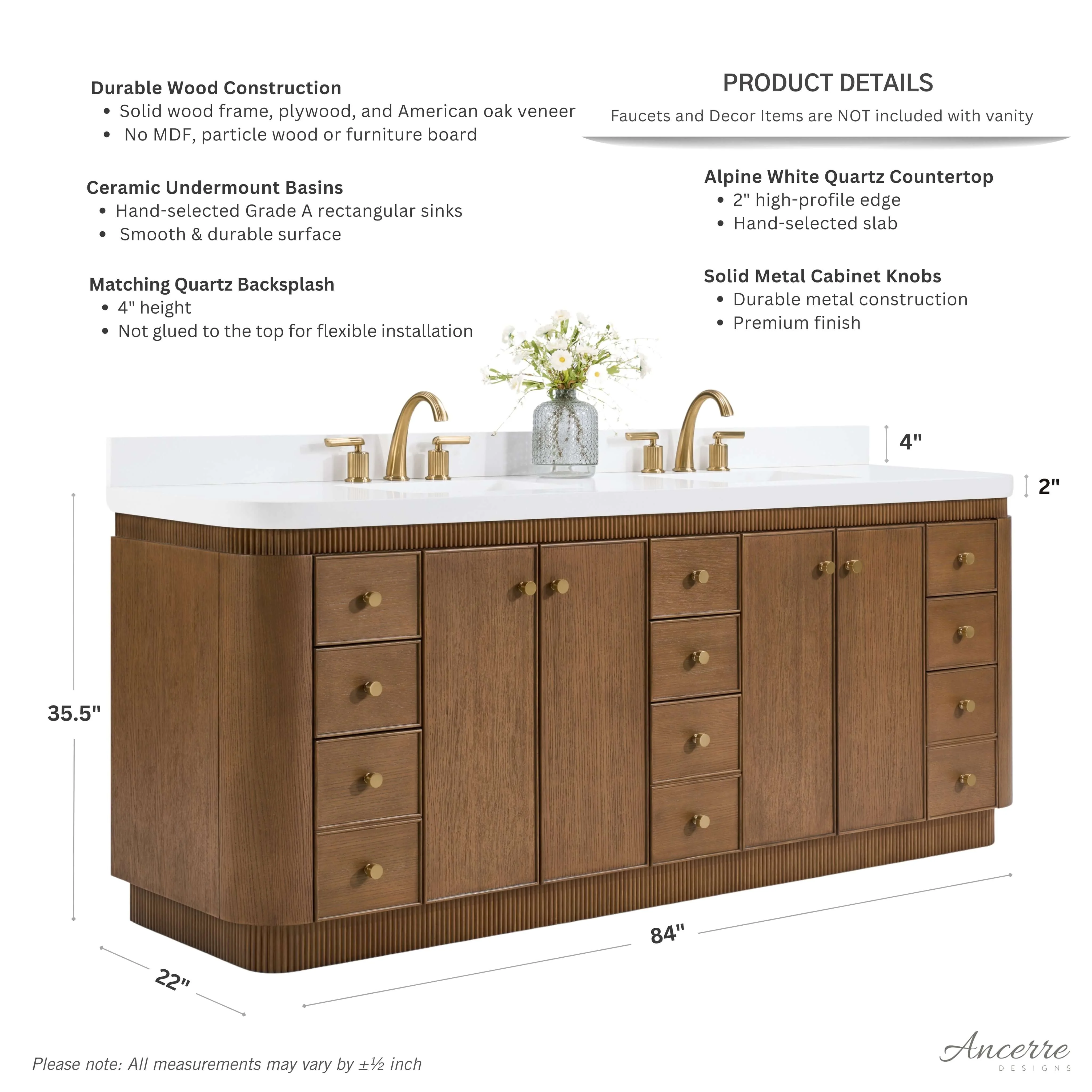 Aston Bathroom Vanity Collection - Image 104