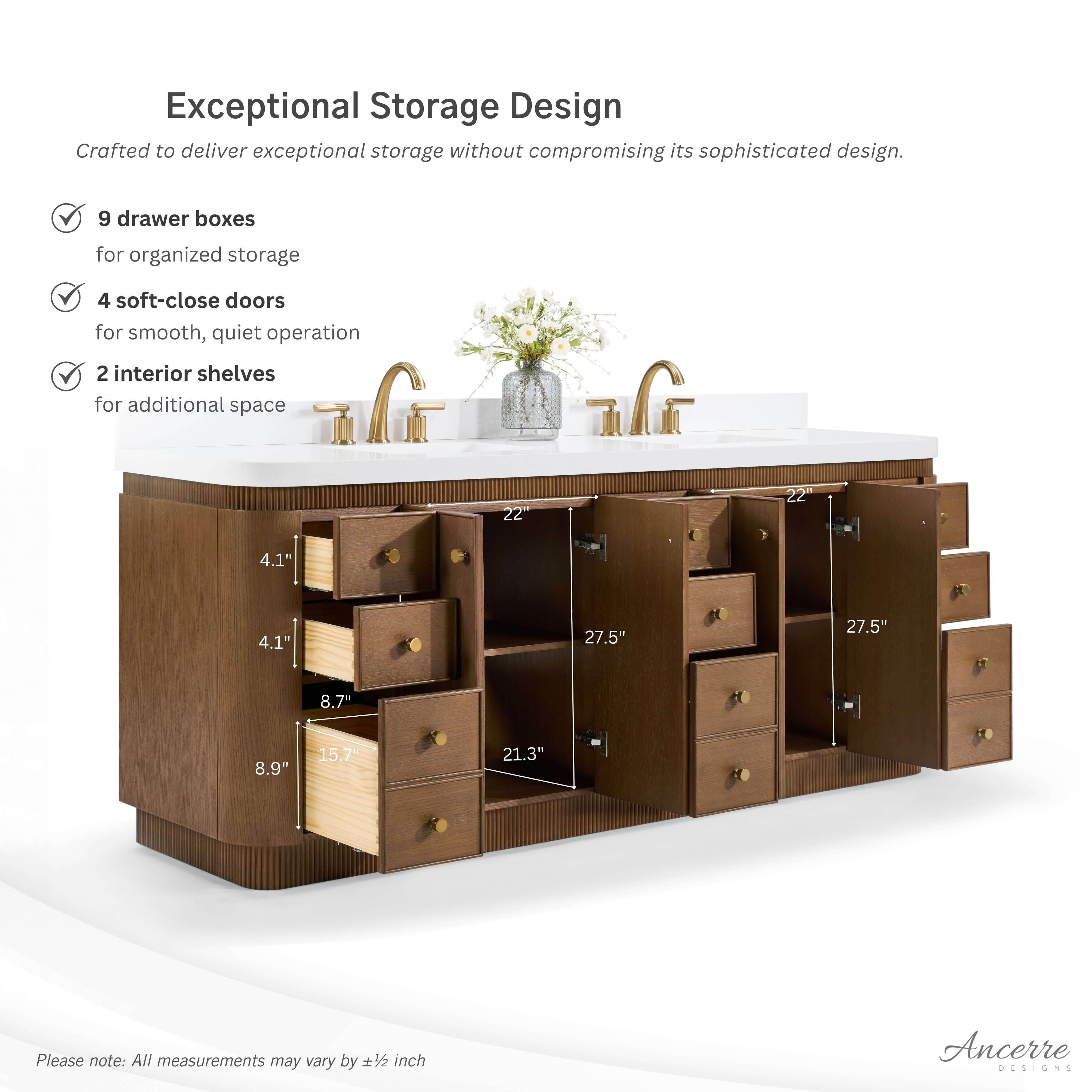 Aston Bathroom Vanity Collection - Image 105