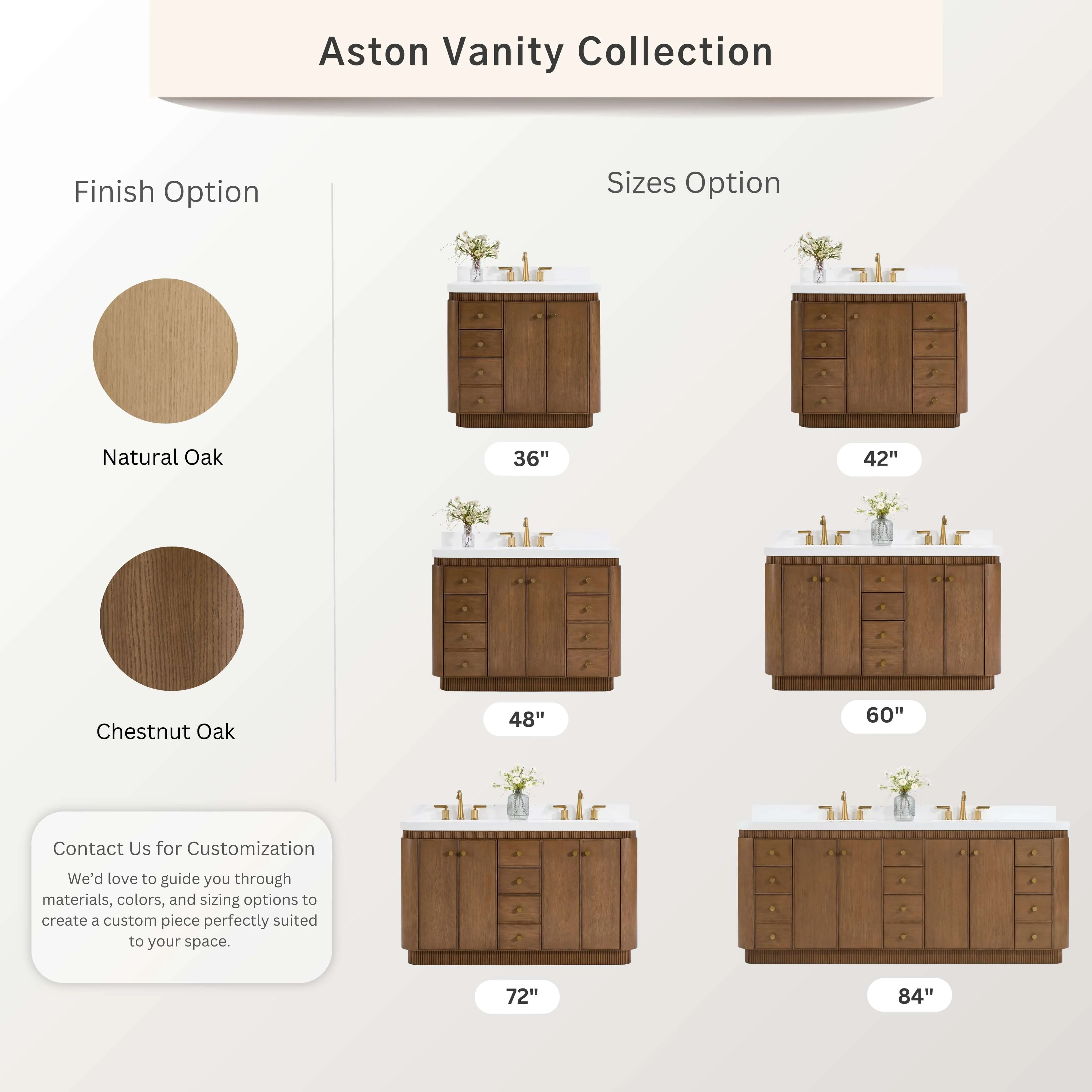 Aston Bathroom Vanity Collection - Image 18