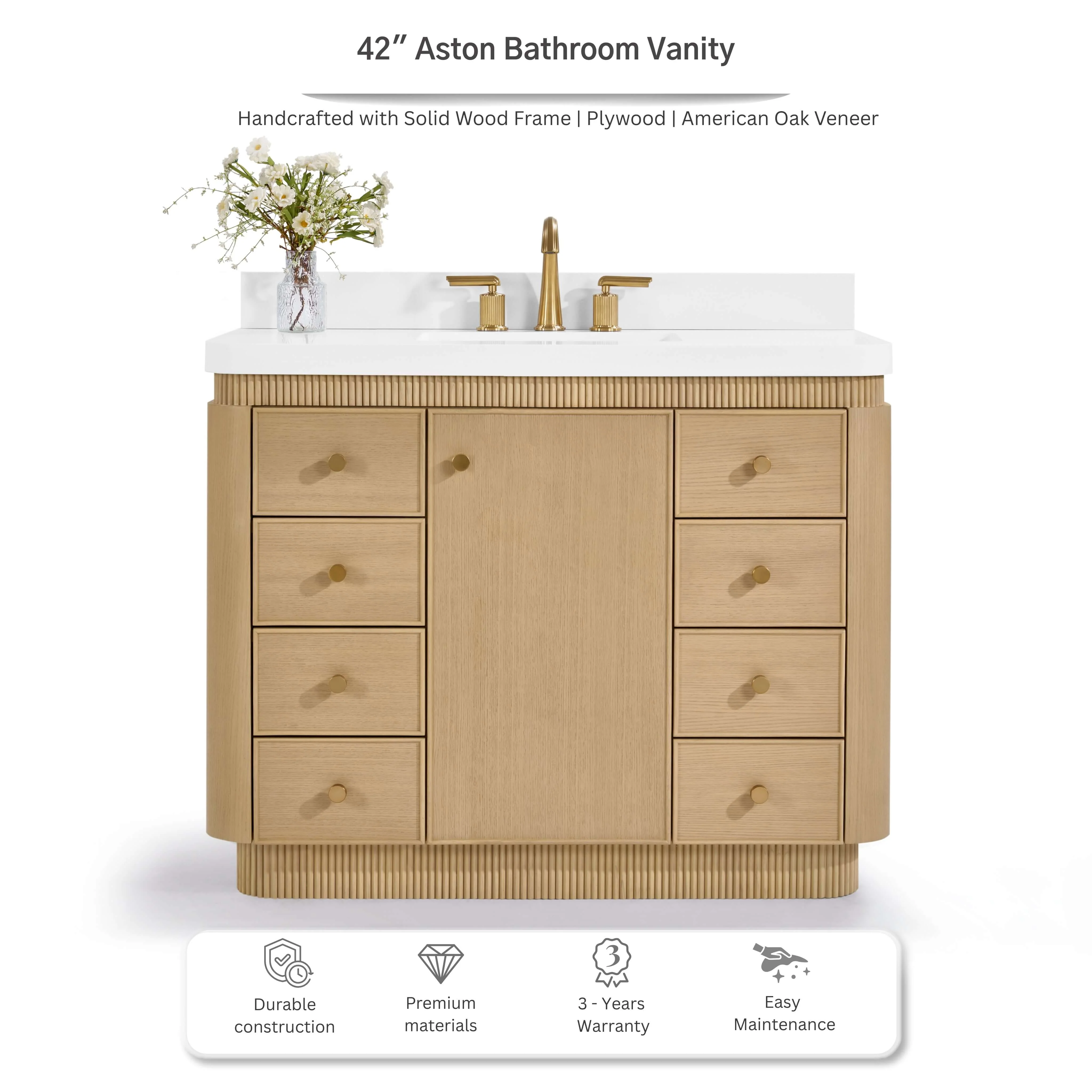 Aston Bathroom Vanity Collection - Image 19