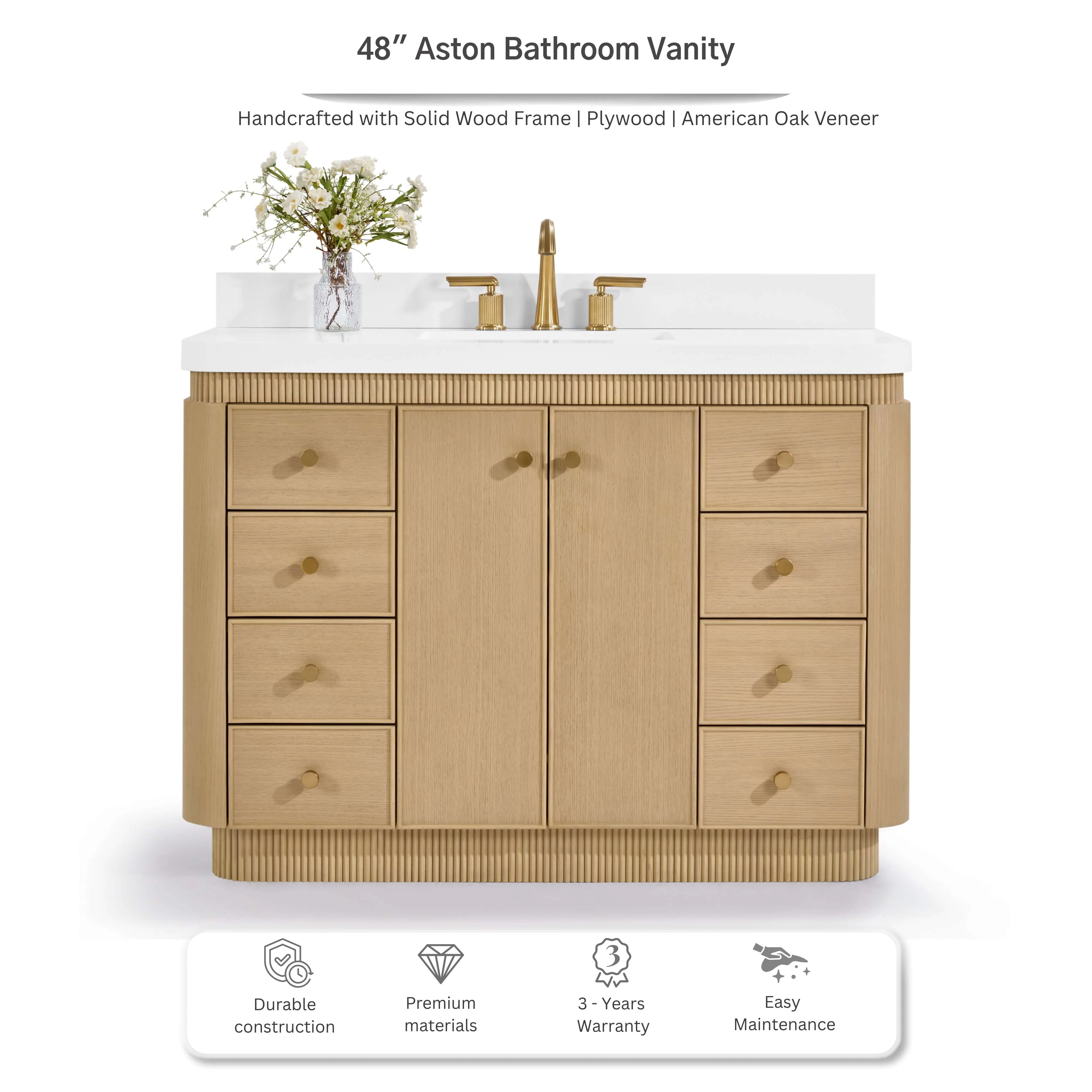 Aston Bathroom Vanity Collection - Image 33