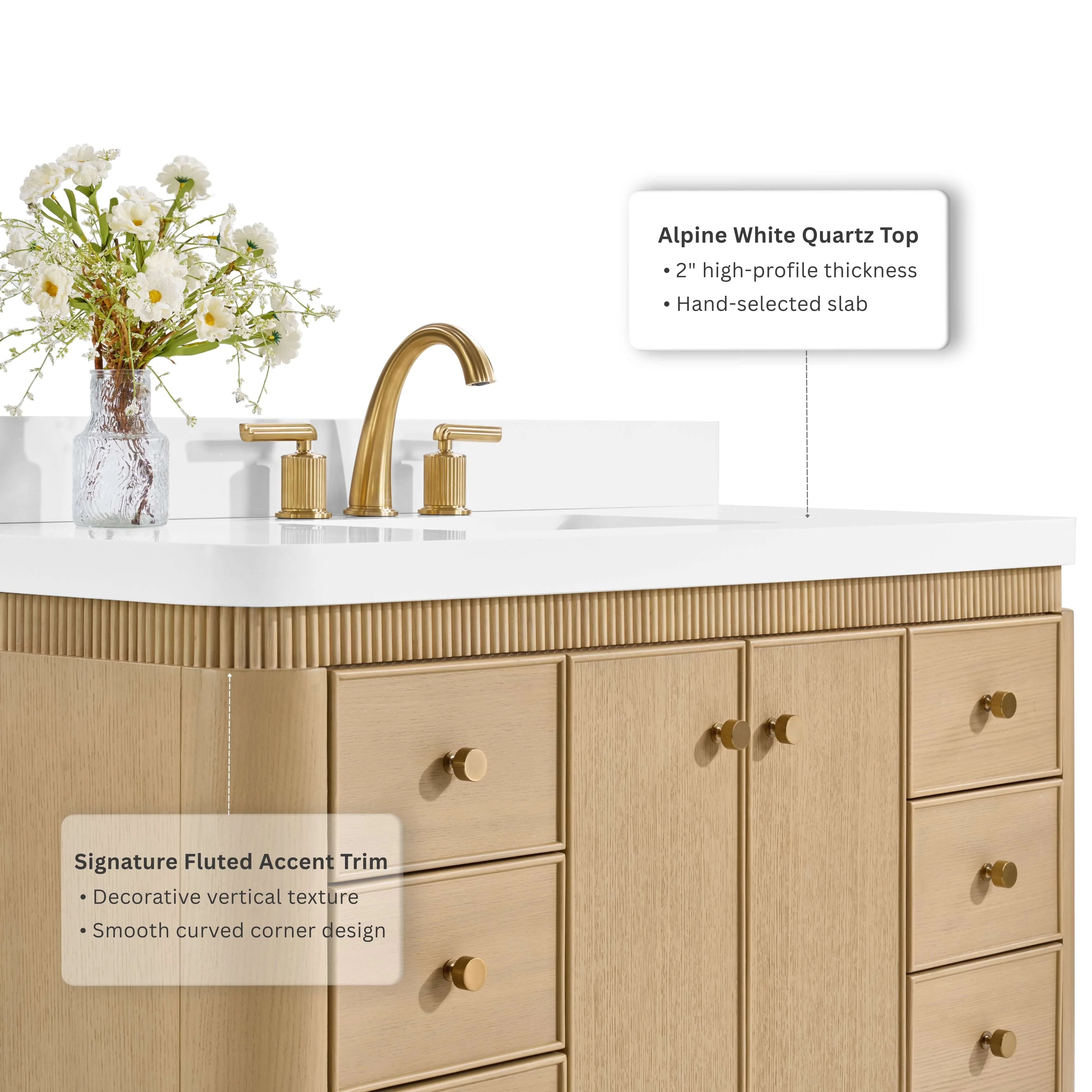 Aston Bathroom Vanity Collection - Image 37