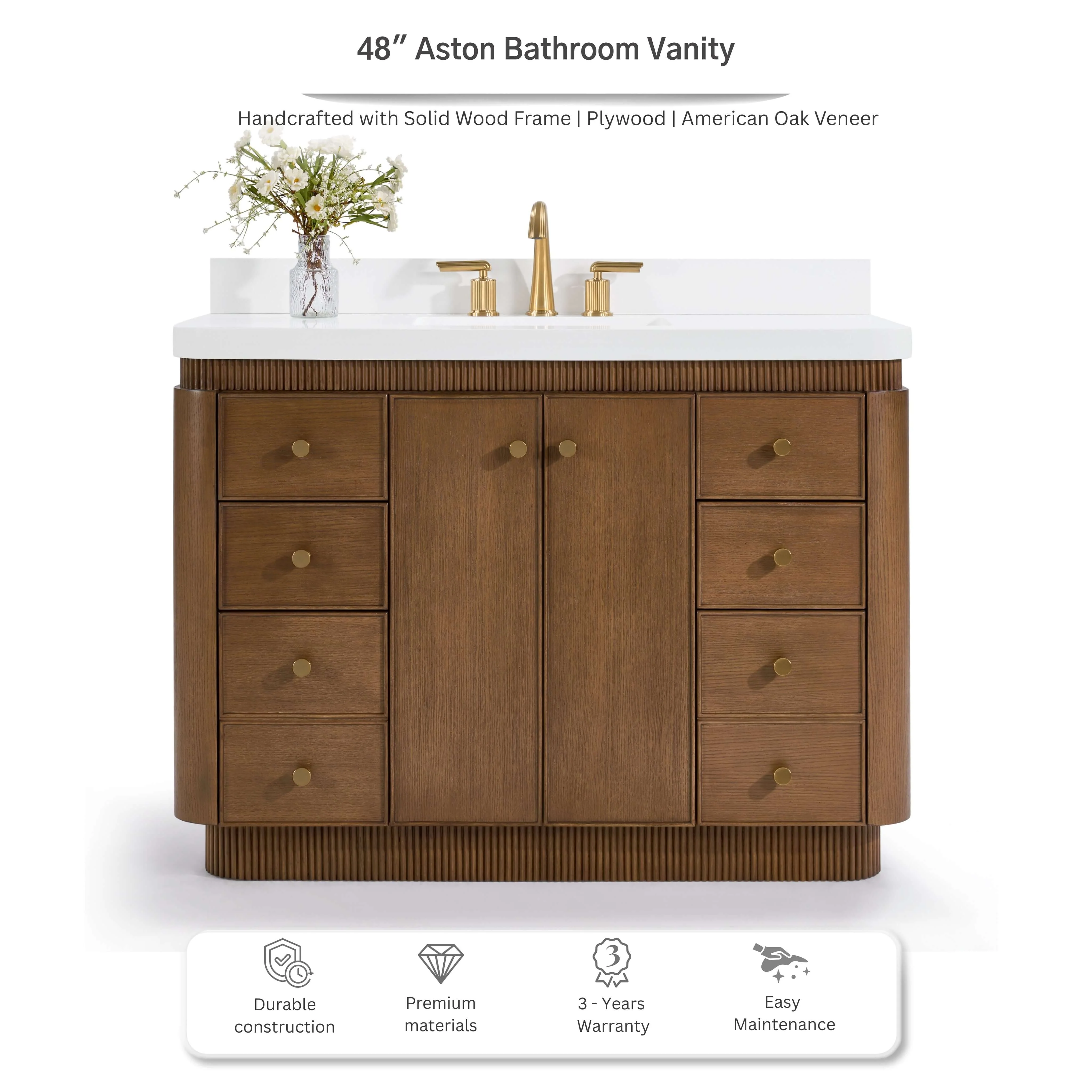 Aston Bathroom Vanity Collection - Image 43