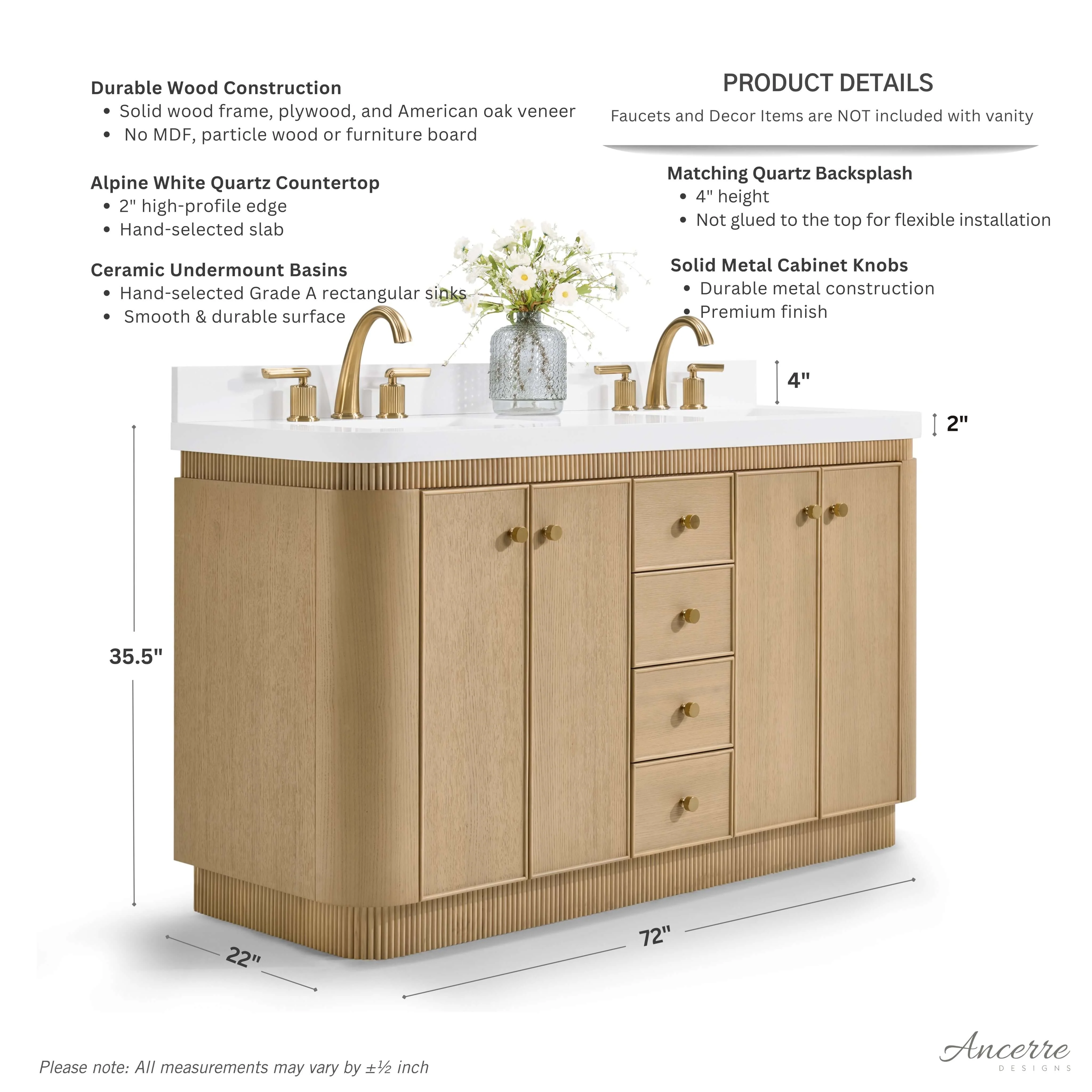 Aston Bathroom Vanity Collection - Image 54