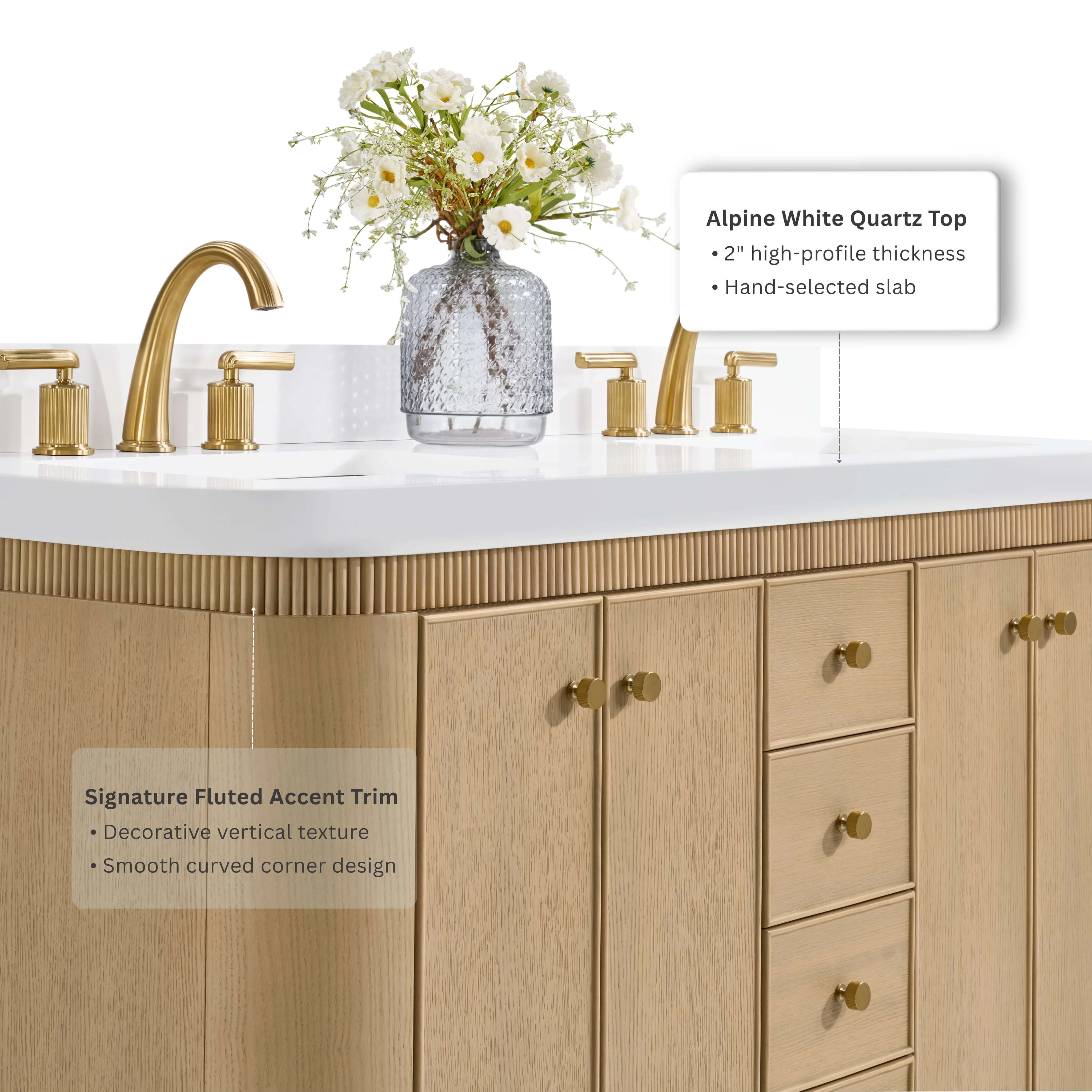 Aston Bathroom Vanity Collection - Image 57