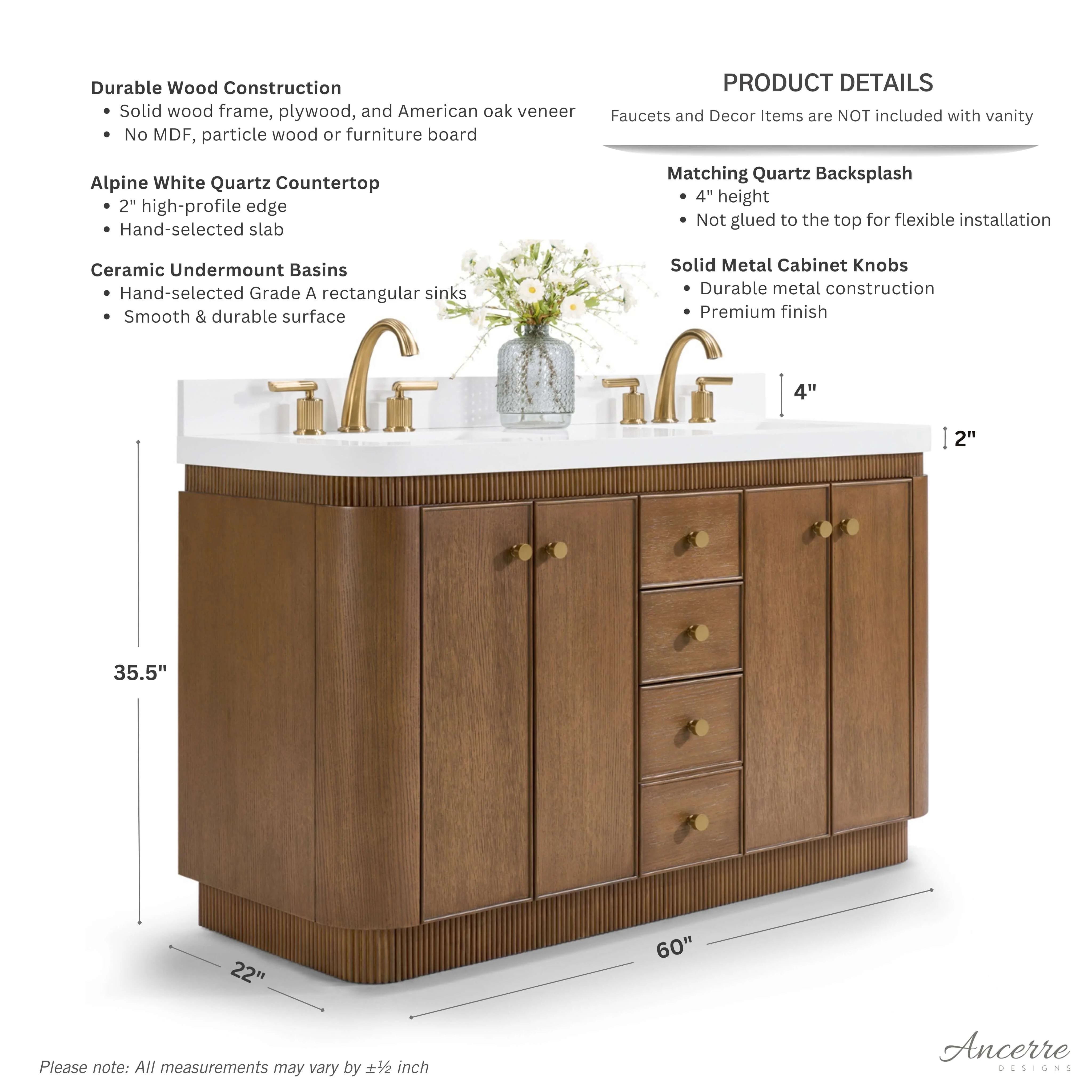 Aston Bathroom Vanity Collection - Image 64