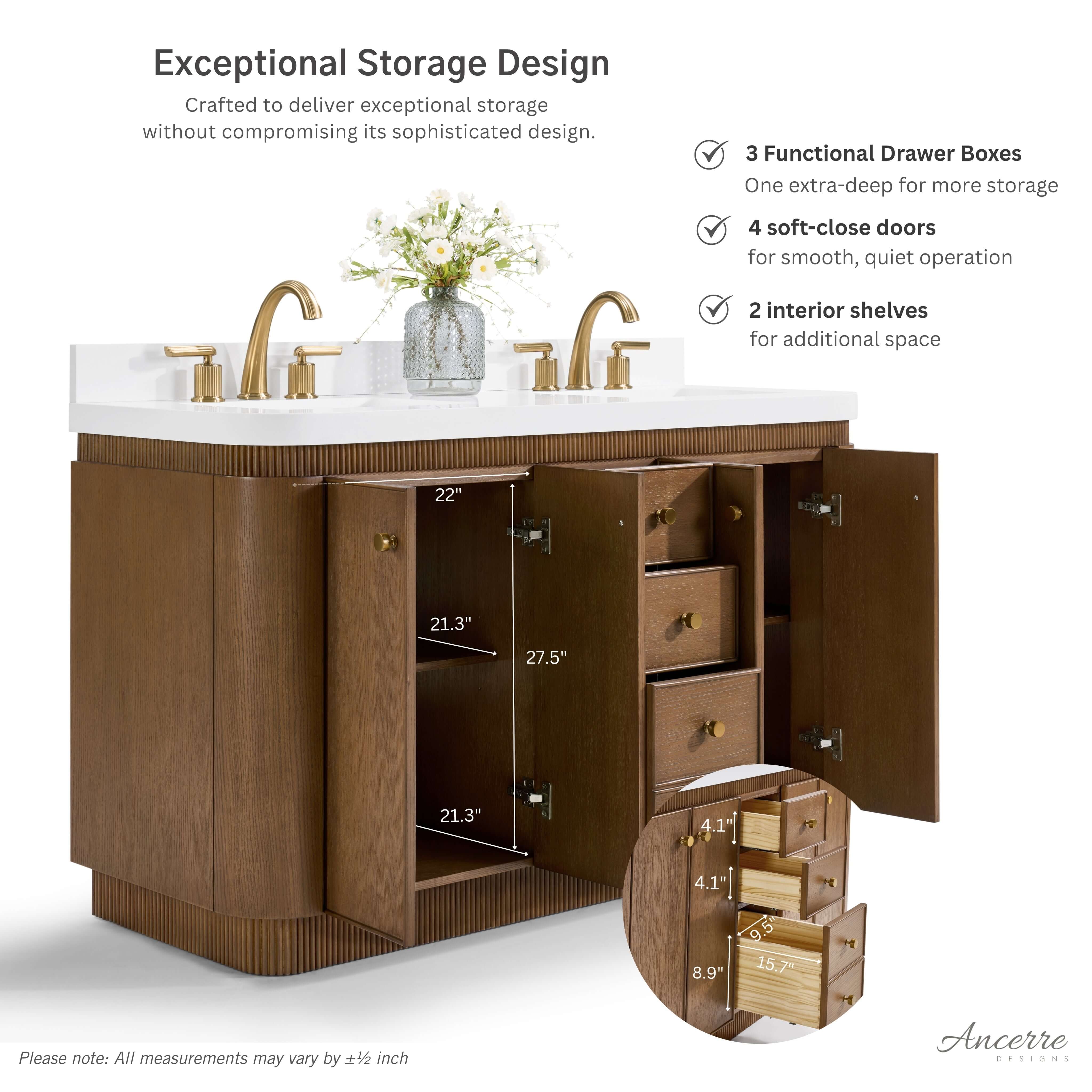 Aston Bathroom Vanity Collection - Image 65