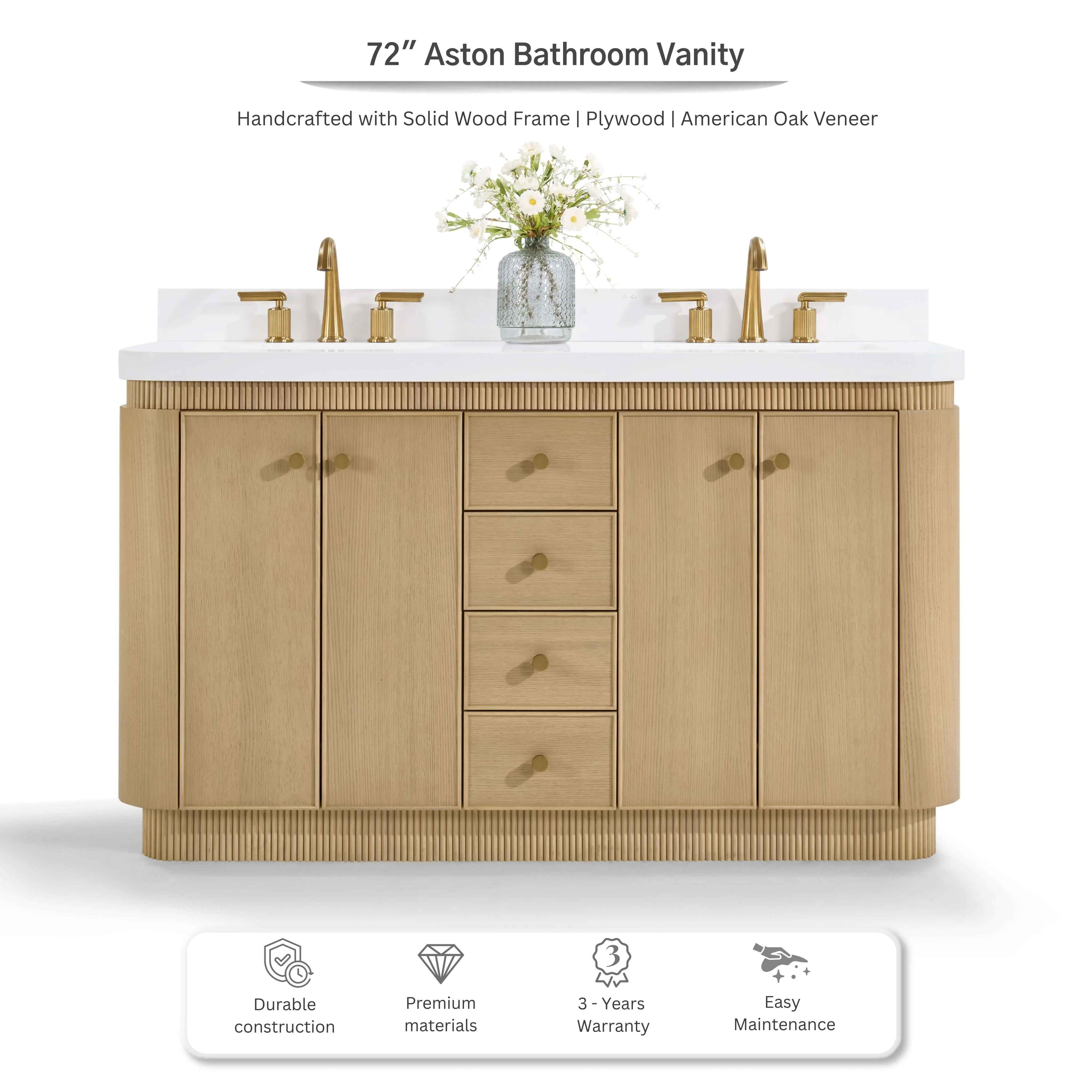 Aston Bathroom Vanity Collection - Image 73