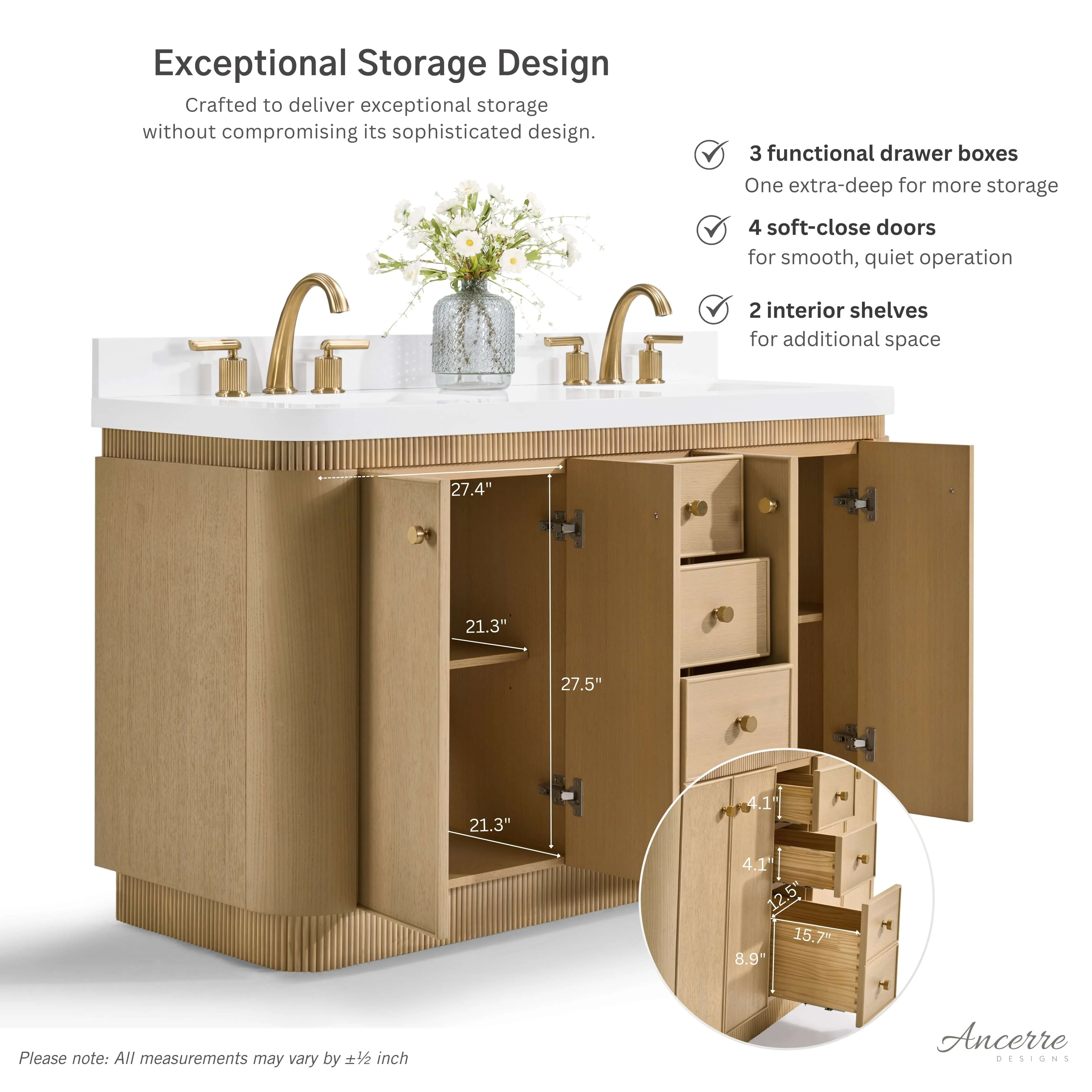 Aston Bathroom Vanity Collection - Image 75