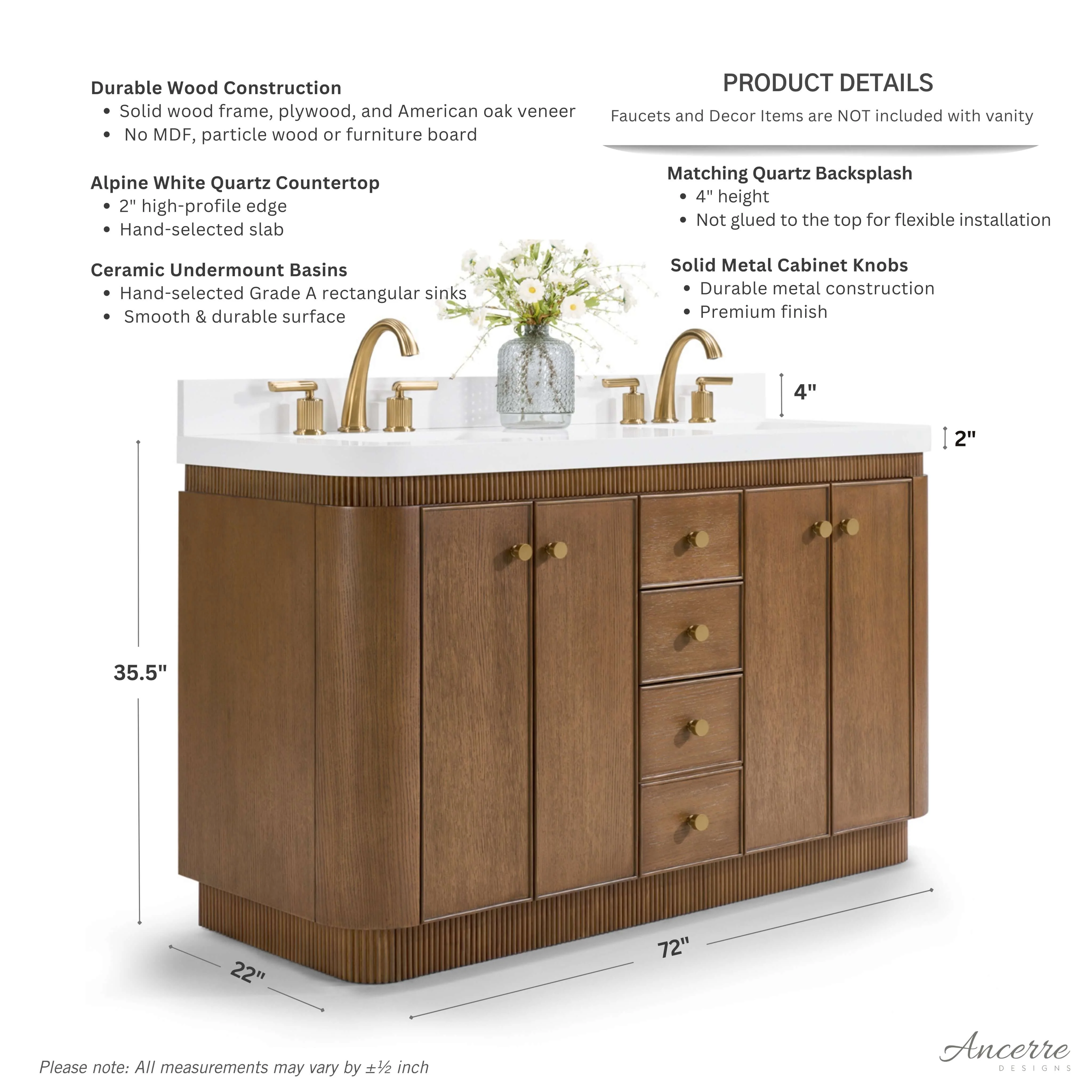 Aston Bathroom Vanity Collection - Image 84