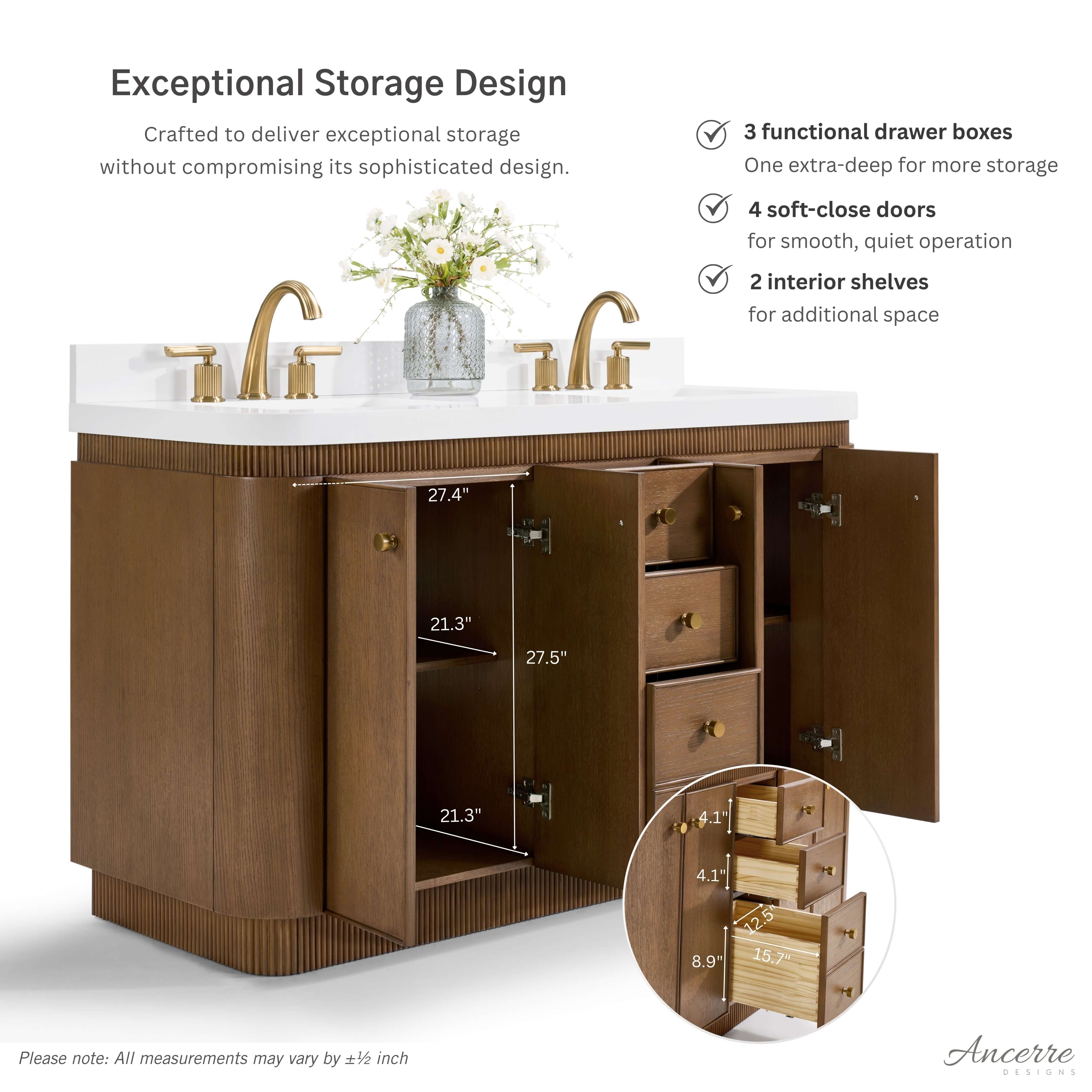 Aston Bathroom Vanity Collection - Image 85