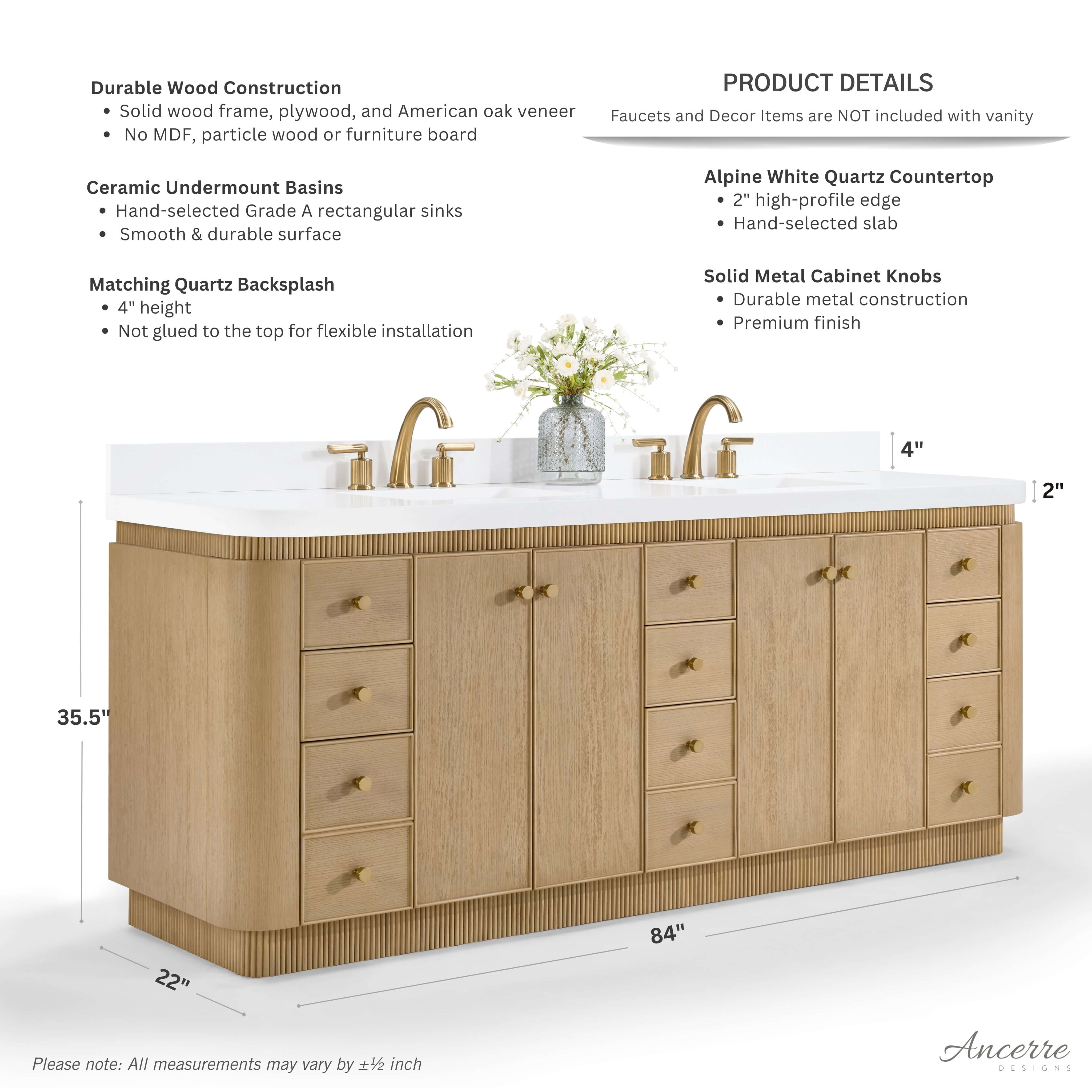 Aston Bathroom Vanity Collection - Image 94