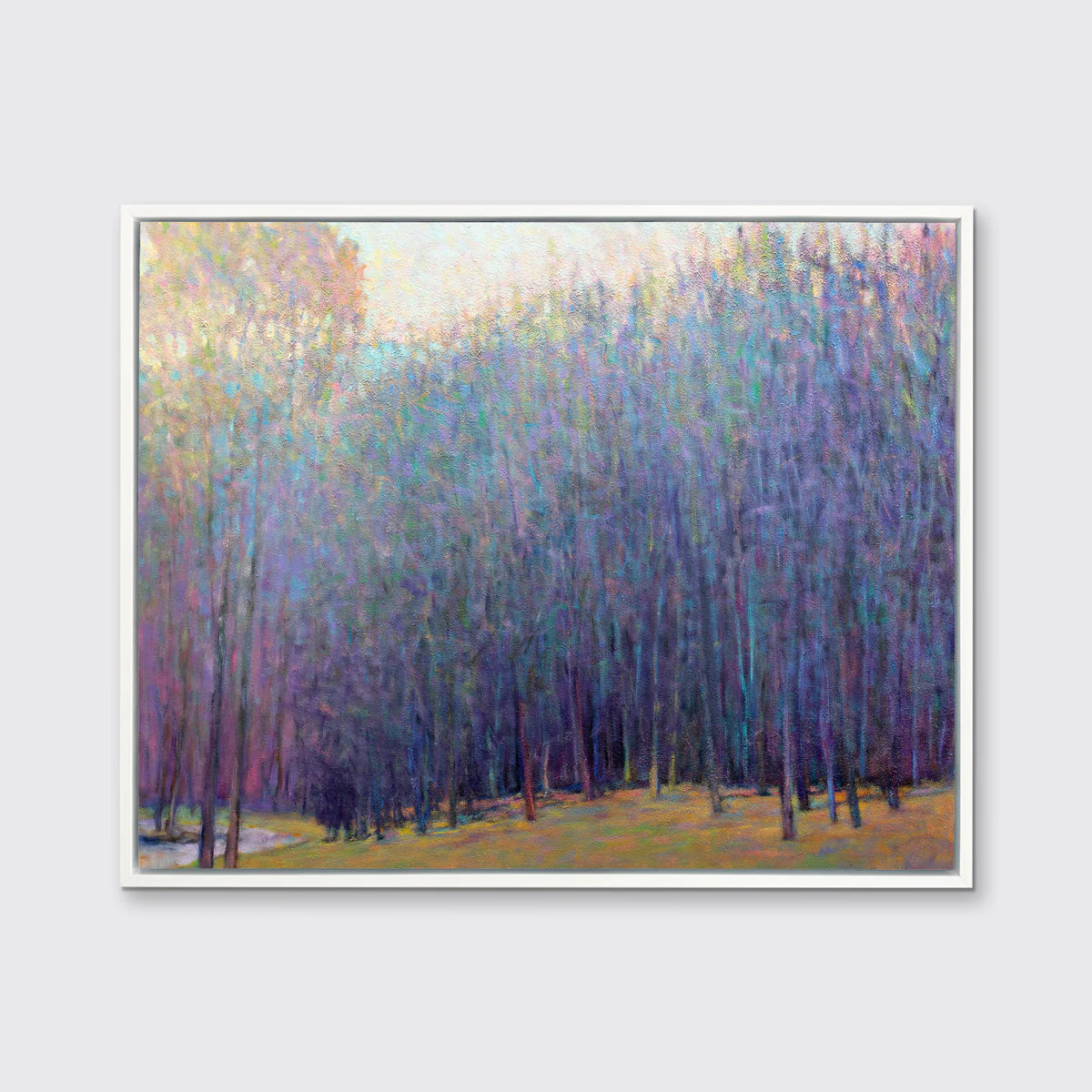 At Pond's Edge, Emerging Spring - Open Edition Canvas Print - Image 4