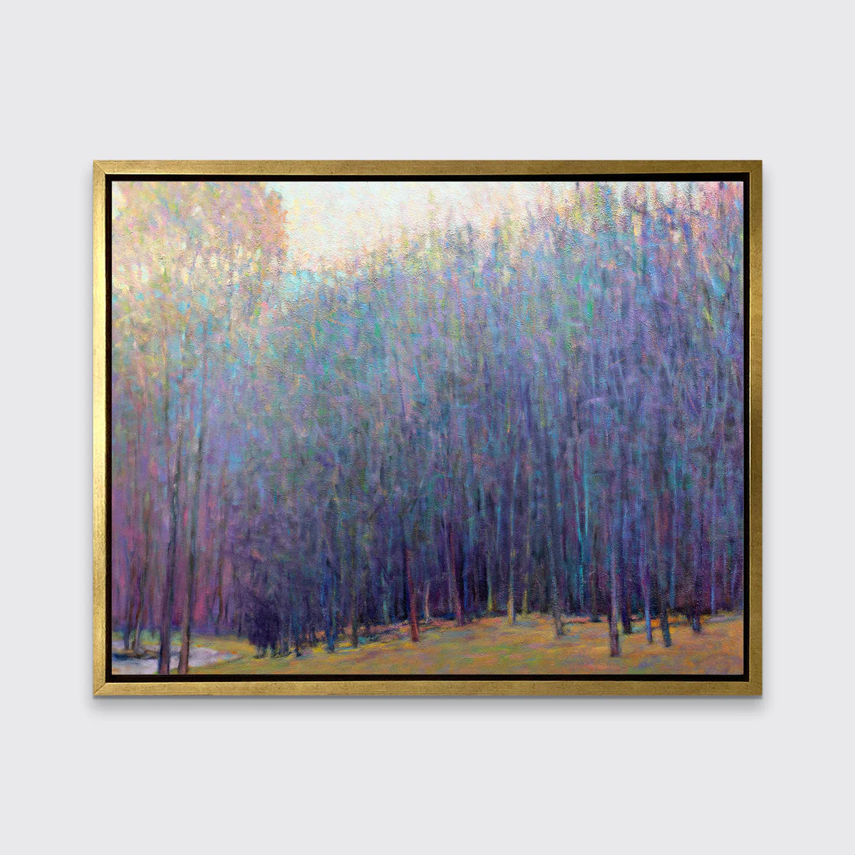 At Pond's Edge, Emerging Spring - Open Edition Canvas Print - Image 5