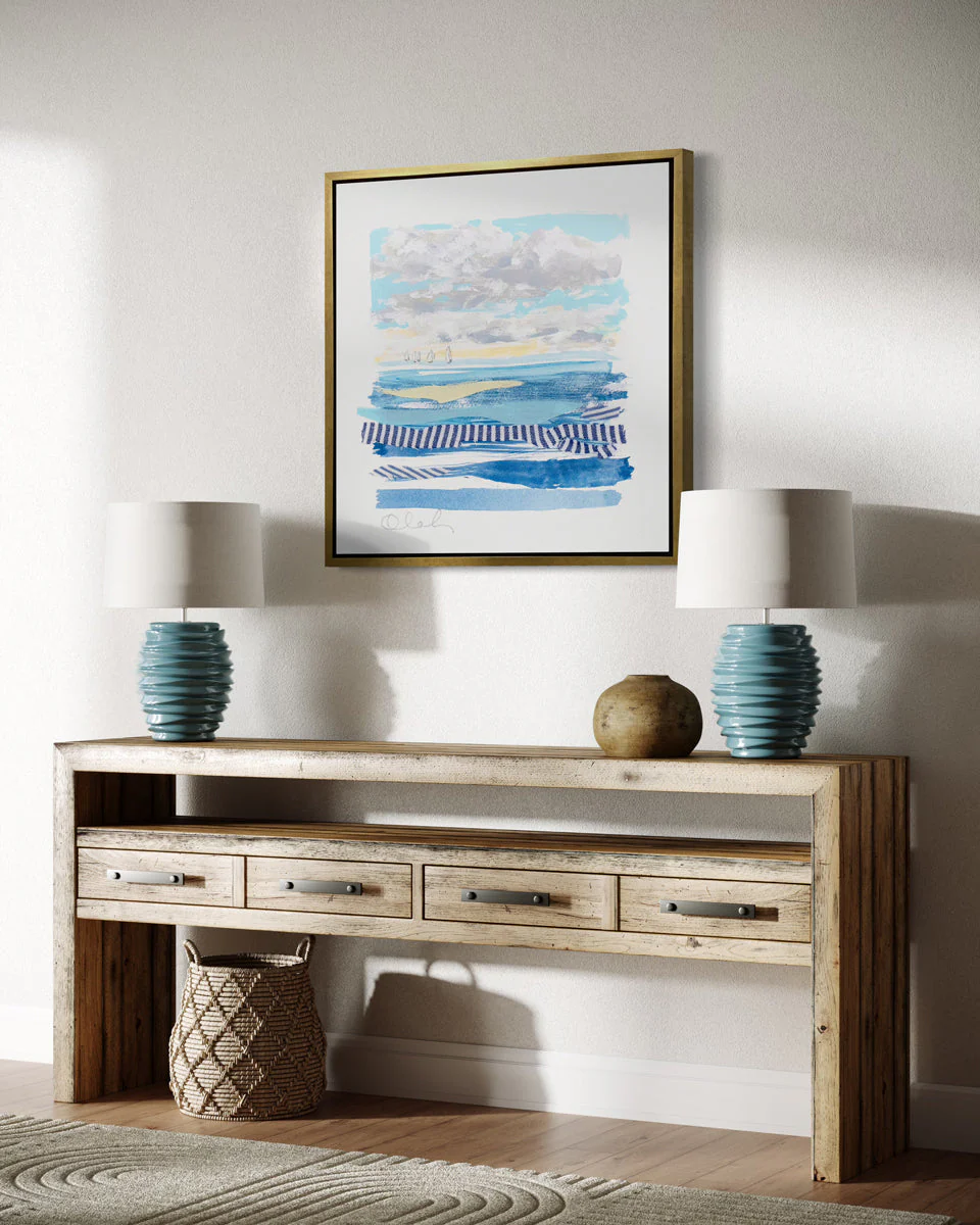 Atlantic Stripes 6 - Open Edition Canvas Print - Image 5