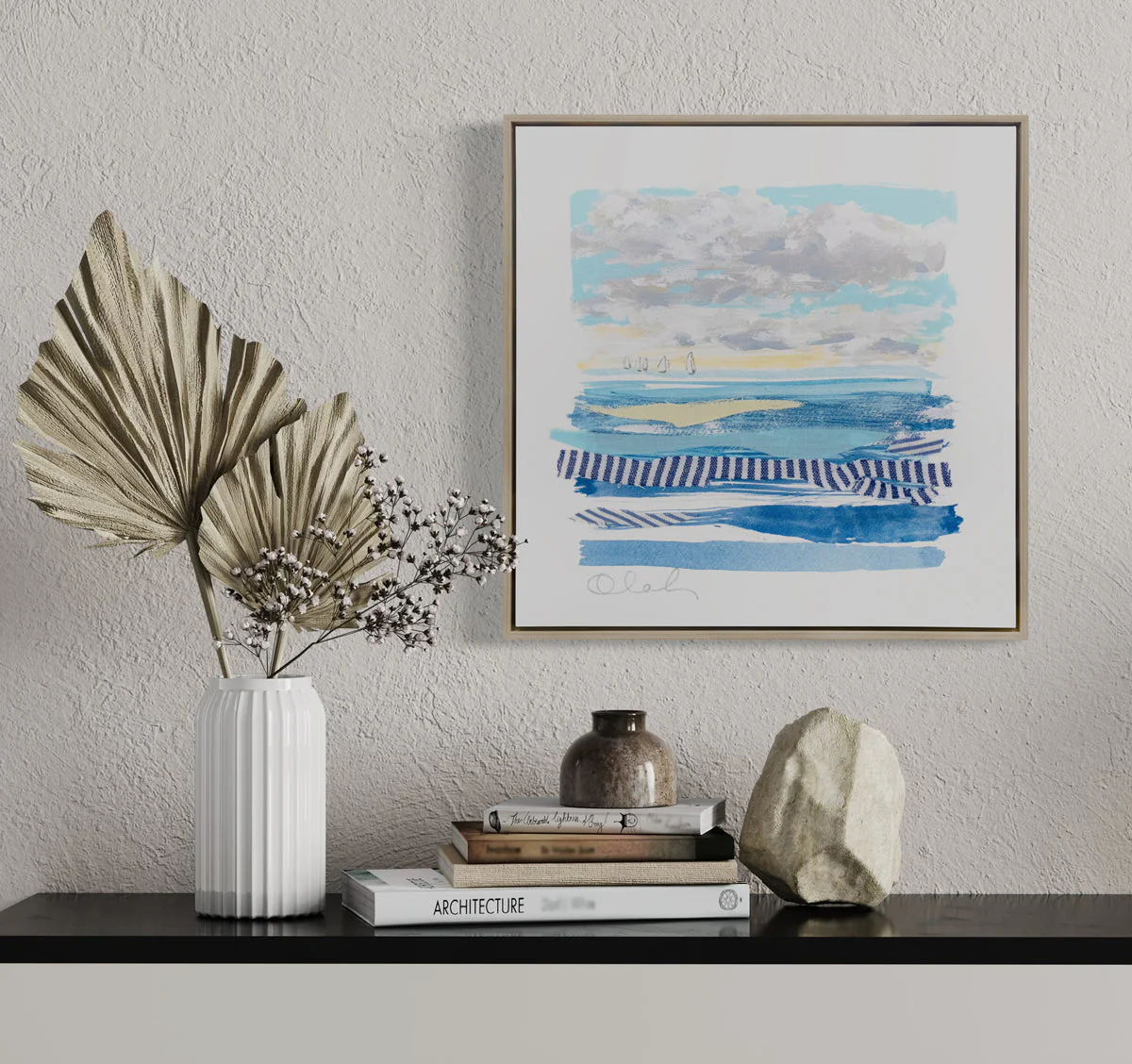 Atlantic Stripes 6 - Open Edition Canvas Print - Image 6