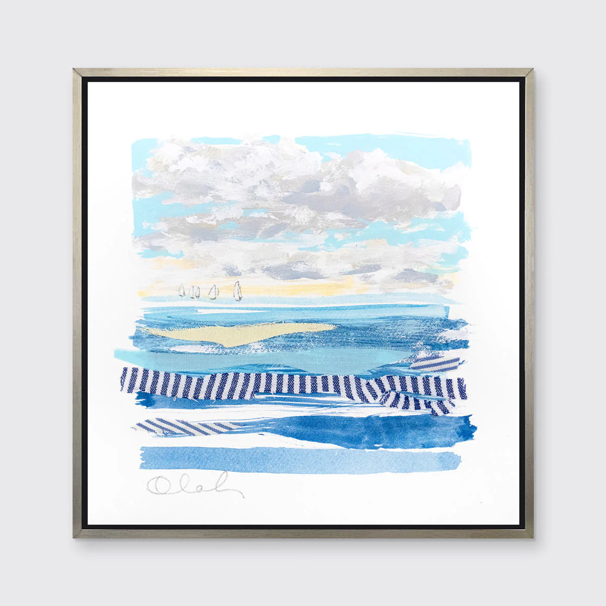 Atlantic Stripes 6 - Open Edition Canvas Print - Image 7
