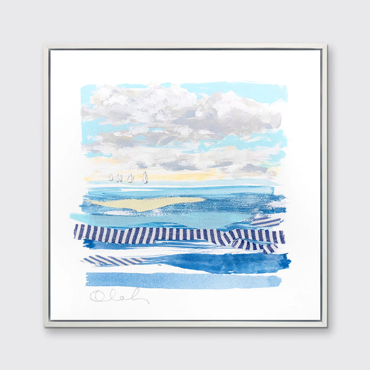 Atlantic Stripes 6 - Open Edition Canvas Print - Image 8