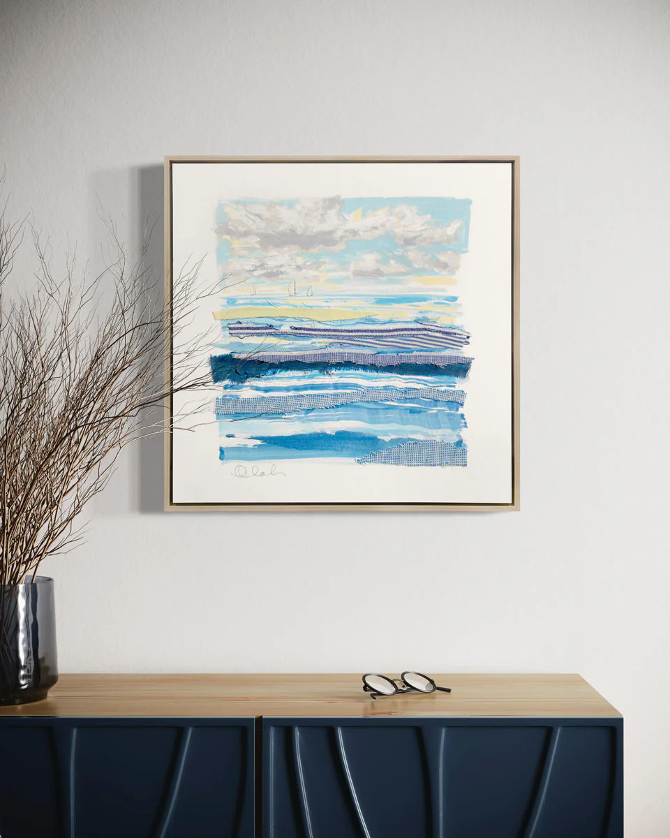 Atlantic Stripes 7 - Open Edition Canvas Print - Image 4