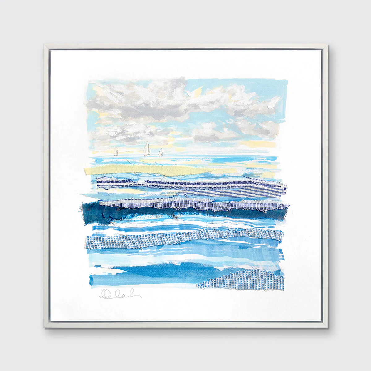 Atlantic Stripes 7 - Open Edition Canvas Print - Image 5