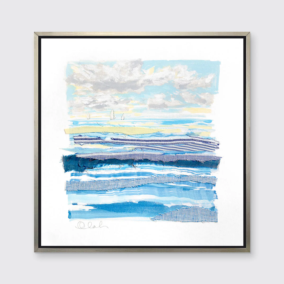 Atlantic Stripes 7 - Open Edition Canvas Print - Image 7