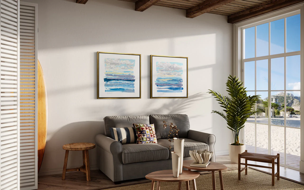 Atlantic Stripes 7 - Open Edition Canvas Print - Image 8