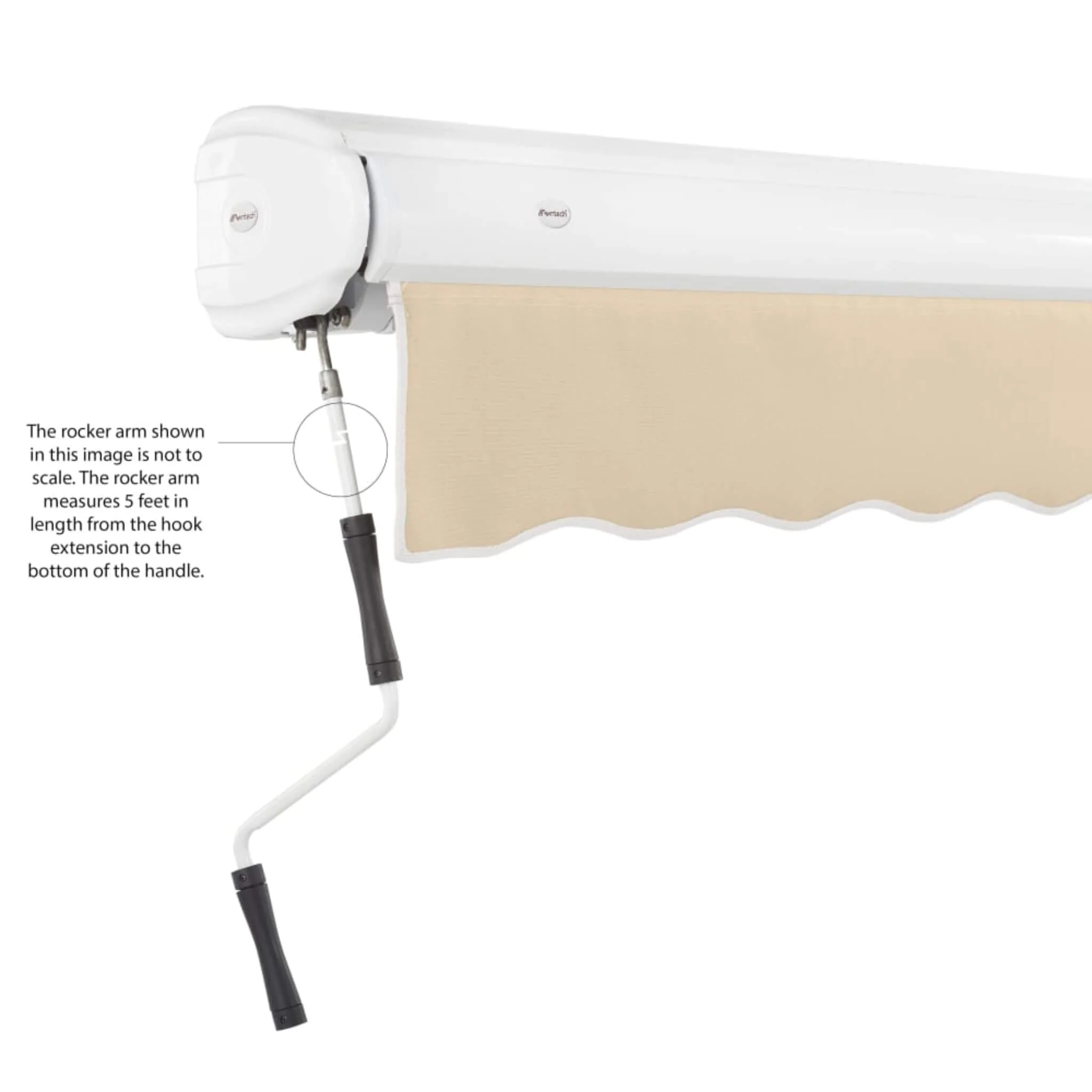 Awntech Key West Full Cassette Retractable Patio Awning (SAK91358) - Image 6
