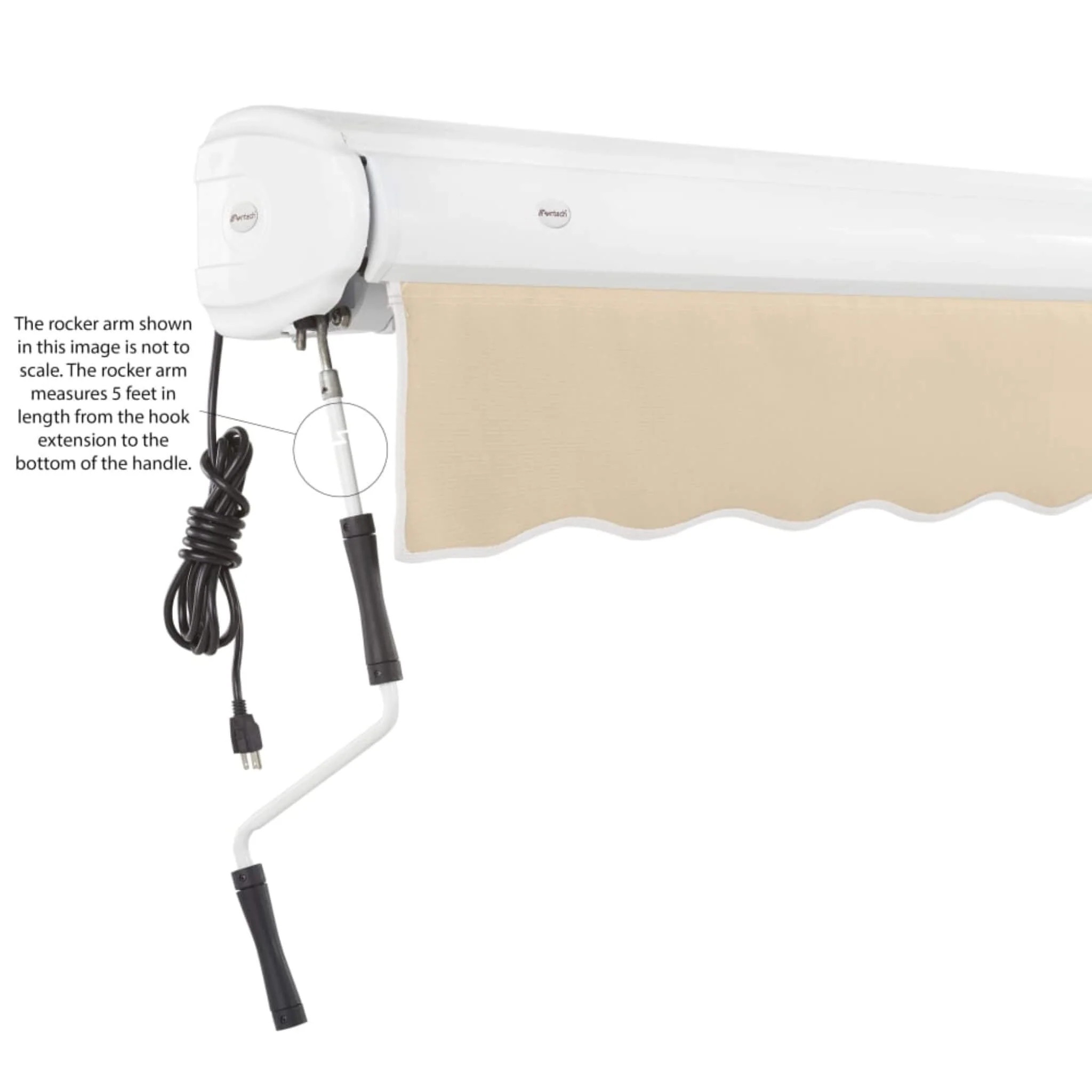 Awntech Key West Full Cassette Retractable Patio Awning (SAK91358) - Image 7