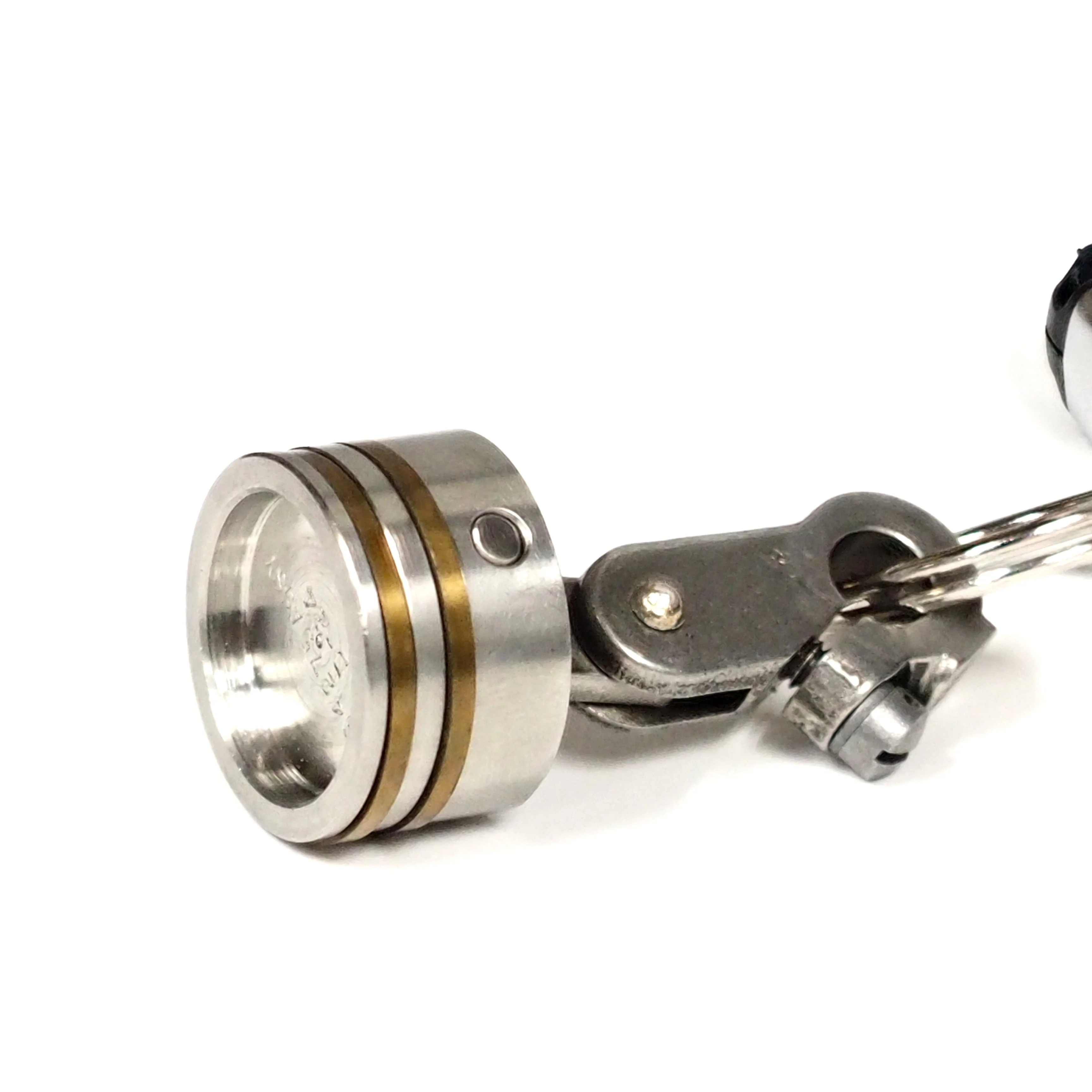 B-25 MItchell Bomber Wright R-2600 Radial Engine Stromberg Carburetor Mini Piston Keychain - Image 11