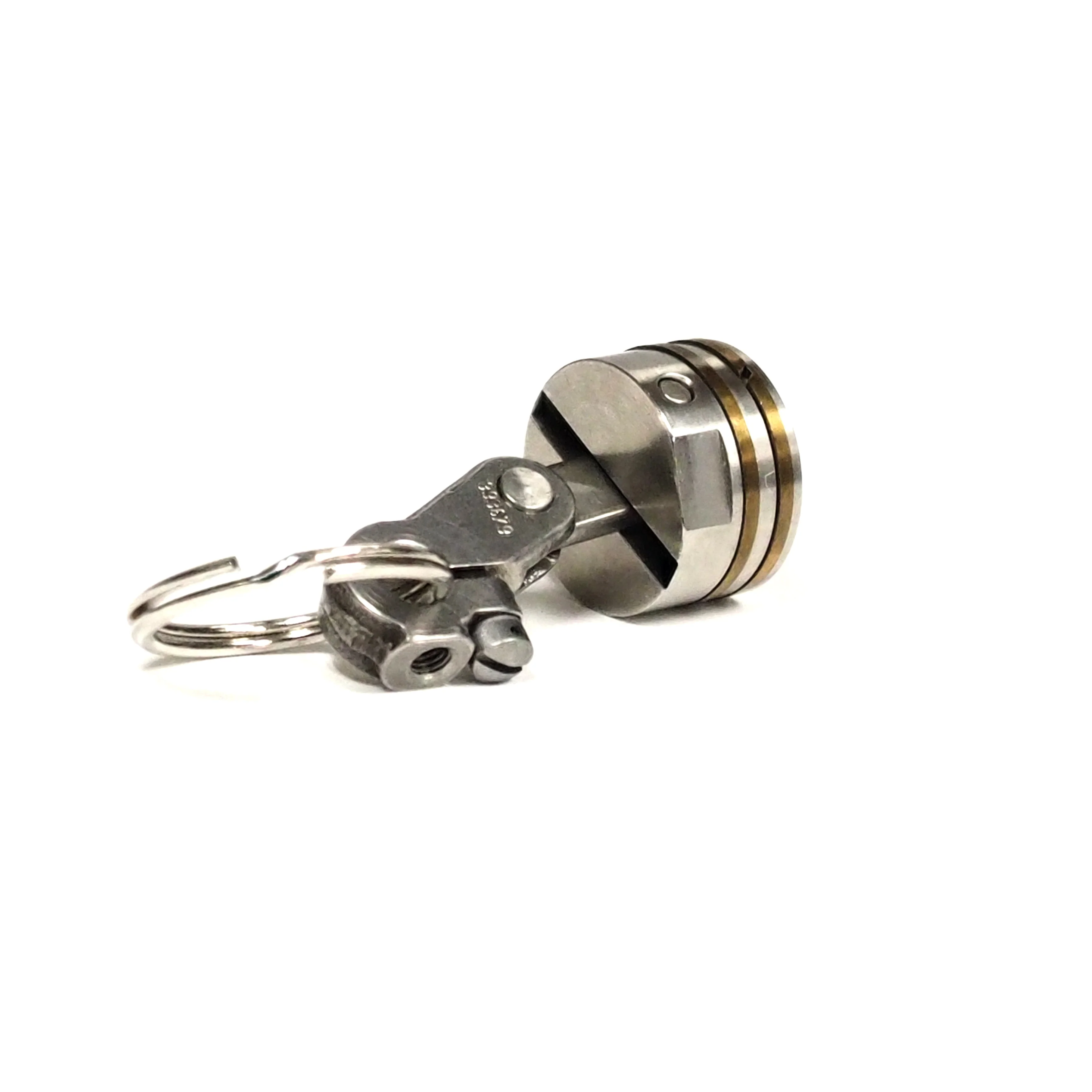 B-25 MItchell Bomber Wright R-2600 Radial Engine Stromberg Carburetor Mini Piston Keychain - Image 13
