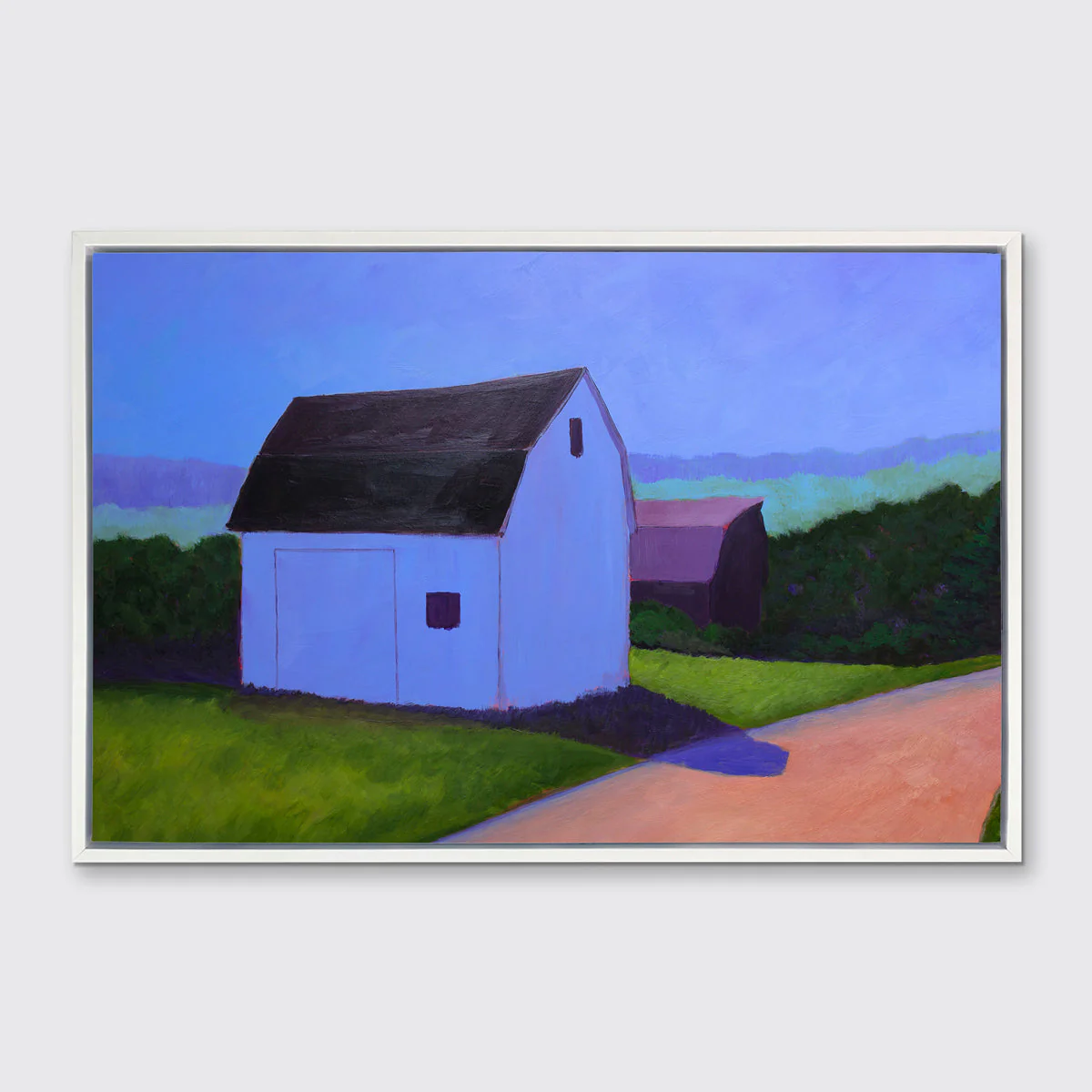 Back Road Barn - Open Edition Canvas Print - Image 4