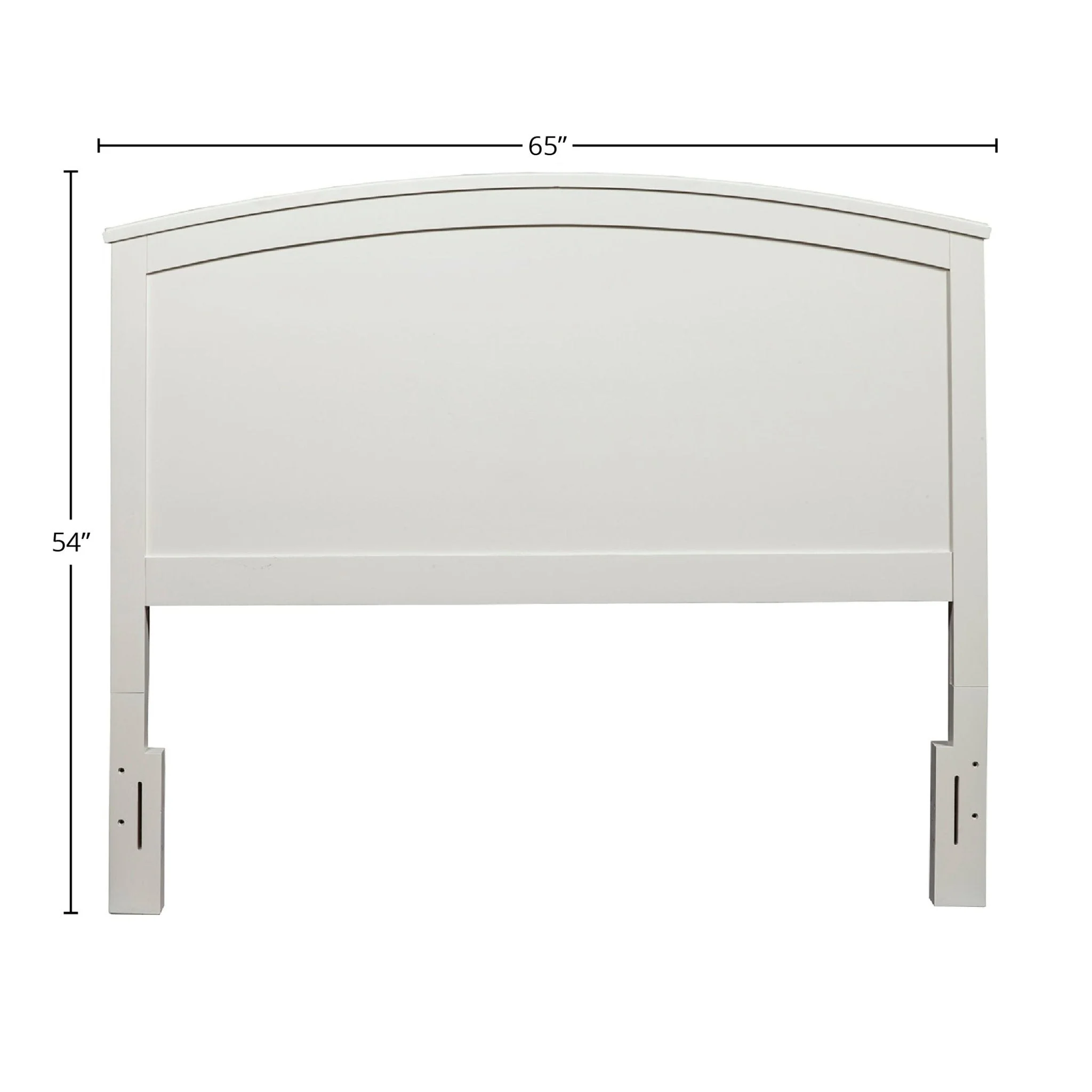 Baker Headboard Only, White - Image 5