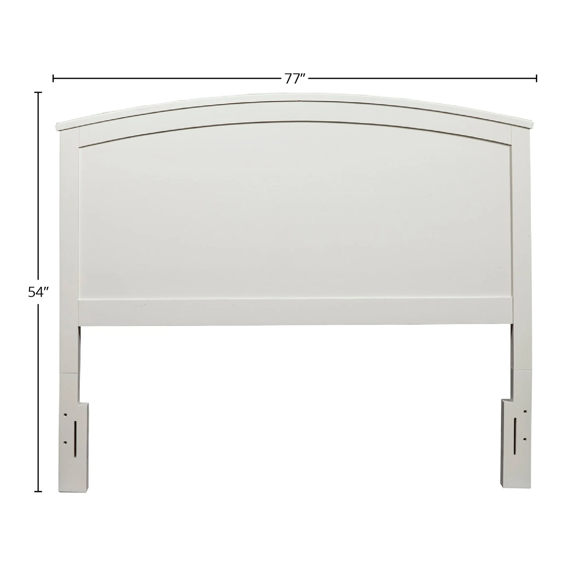 Baker Headboard Only, White - Image 7