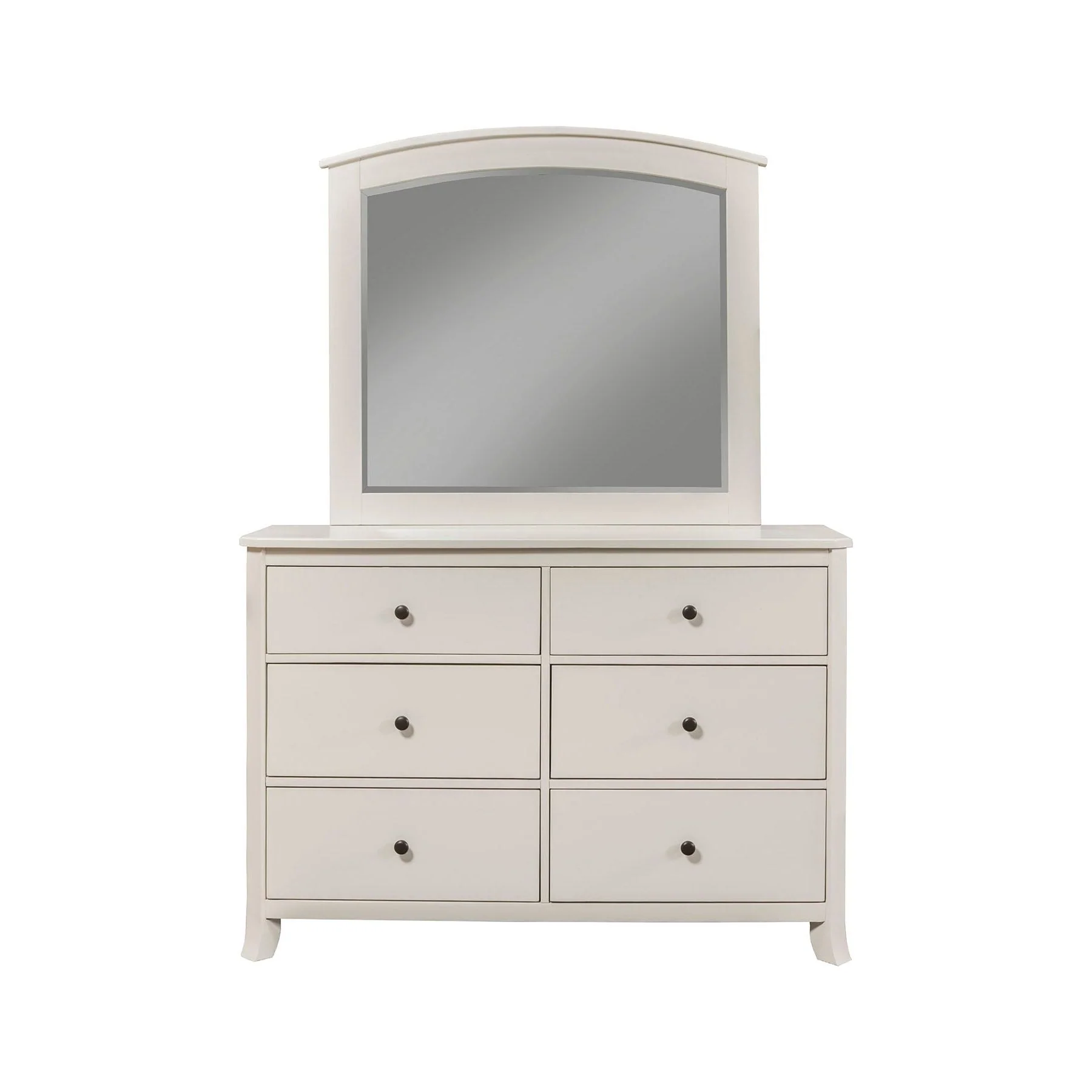 Baker Mirror, White - Image 3
