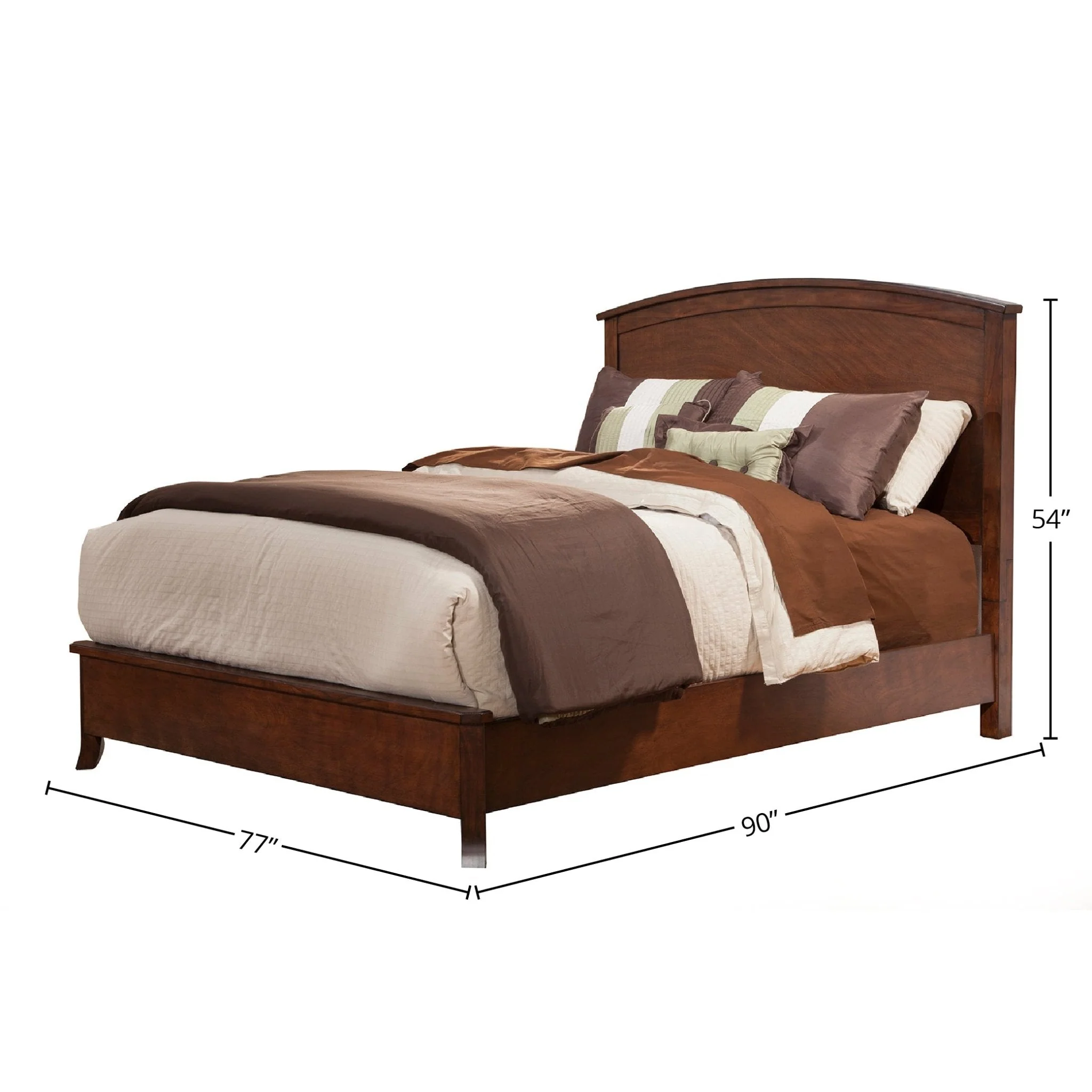 Baker Panel Bed, Mahogany - Image 8