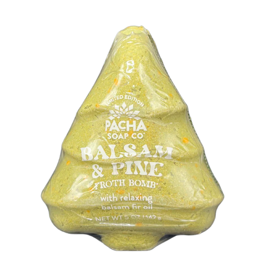 Balsam and Pine Bath Bomb | 5 oz | Pacha Soap Company