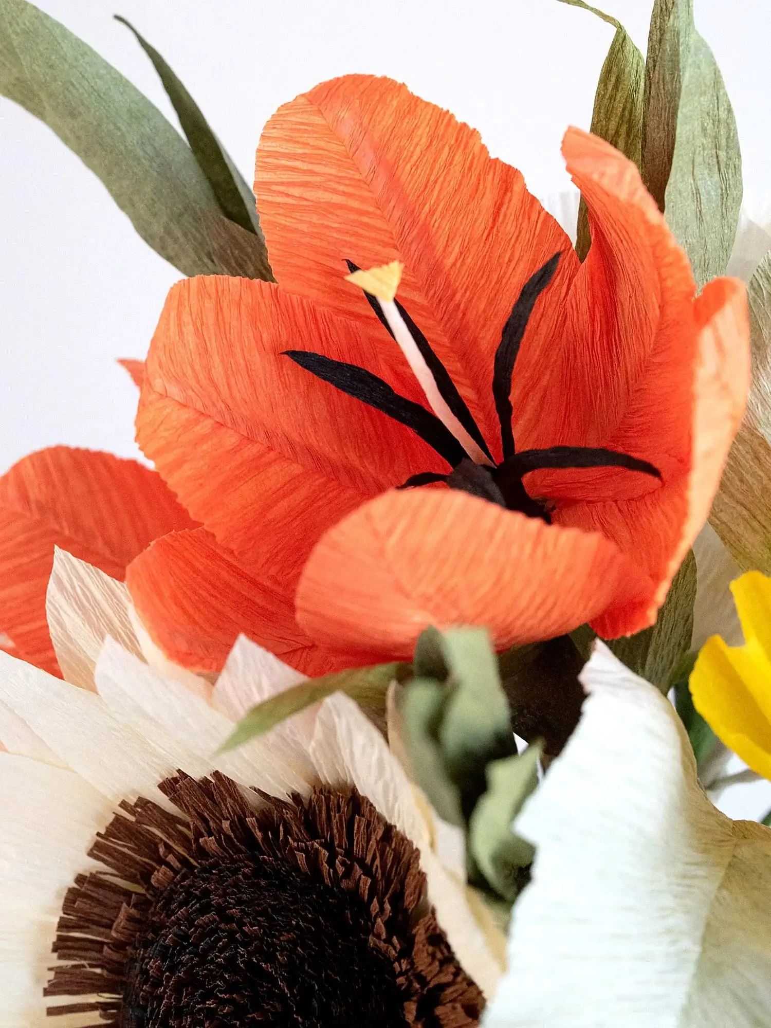 Banana Cream Pie | Mixed Paper Flower Bouquet - Image 2
