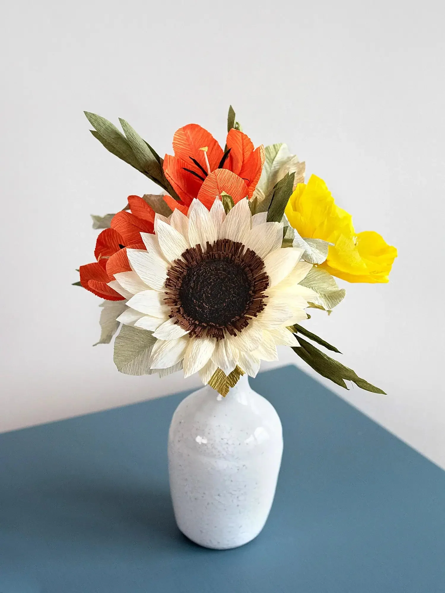 Banana Cream Pie | Mixed Paper Flower Bouquet - Image 4