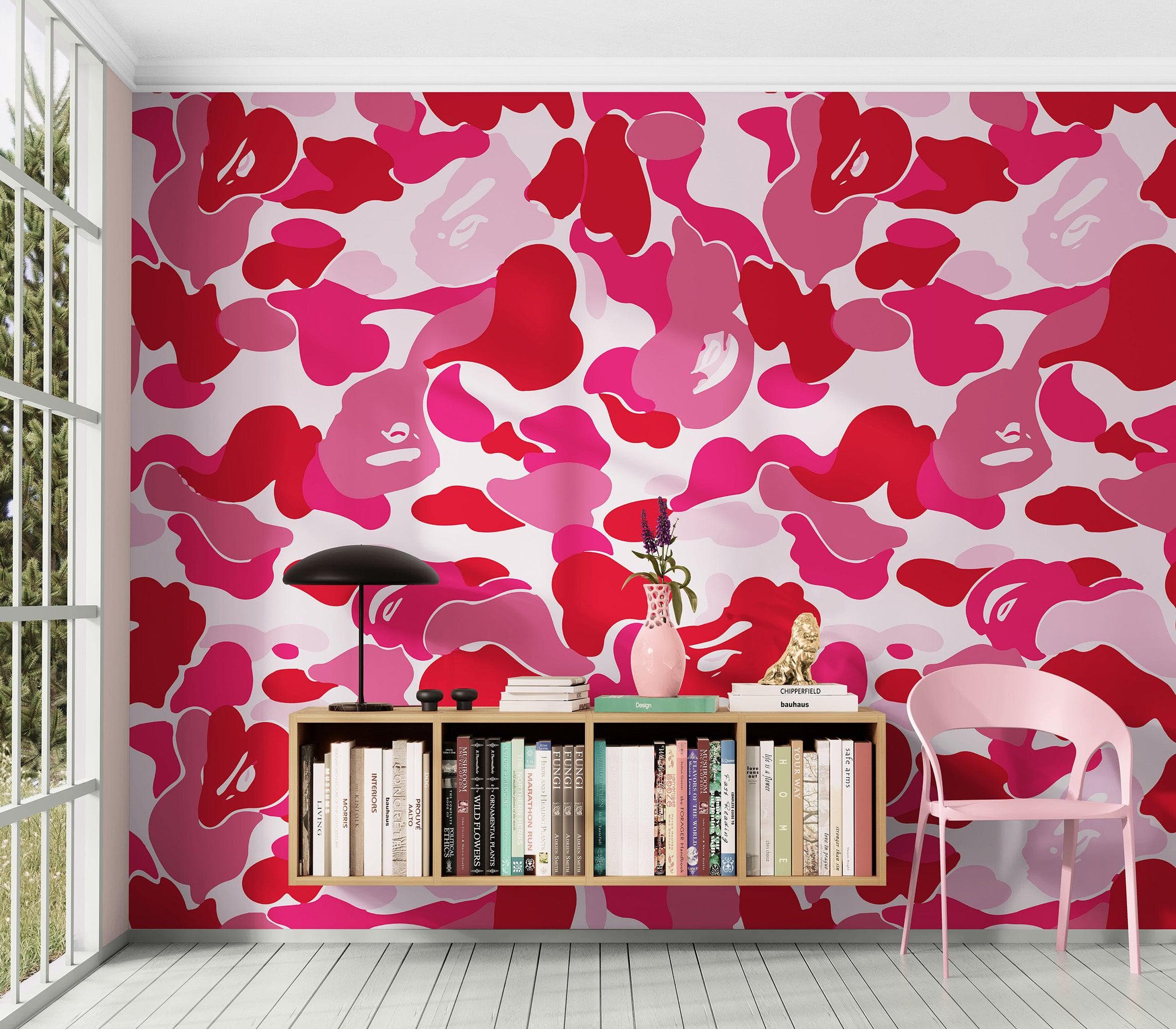 Bape Camo Wallpaper Mural. Blue Camo Streetwear Hype Beast Aesthetics. #7027 - Image 21