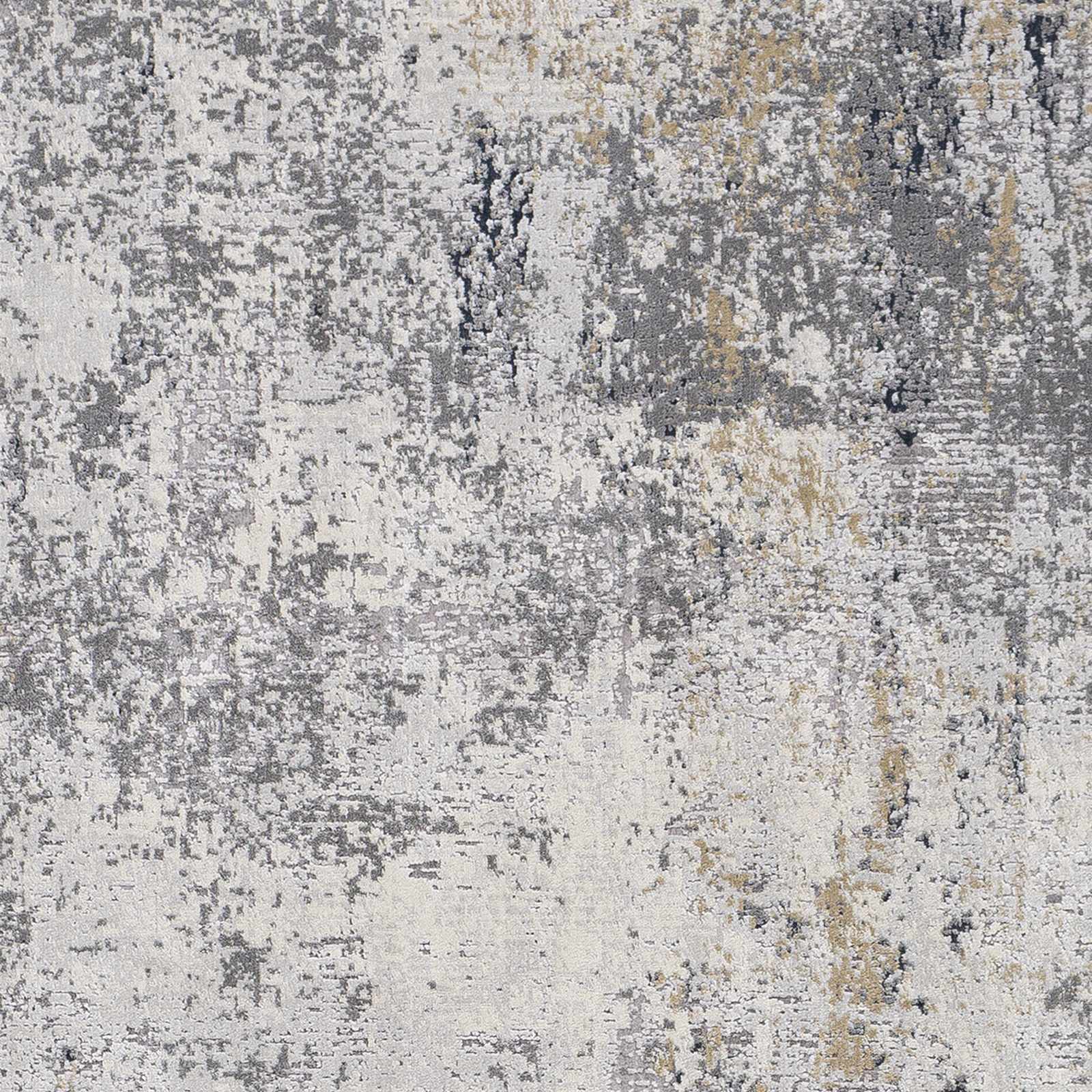 Baranduda Abstract Gray Luxe Rug - Clearance - Image 4