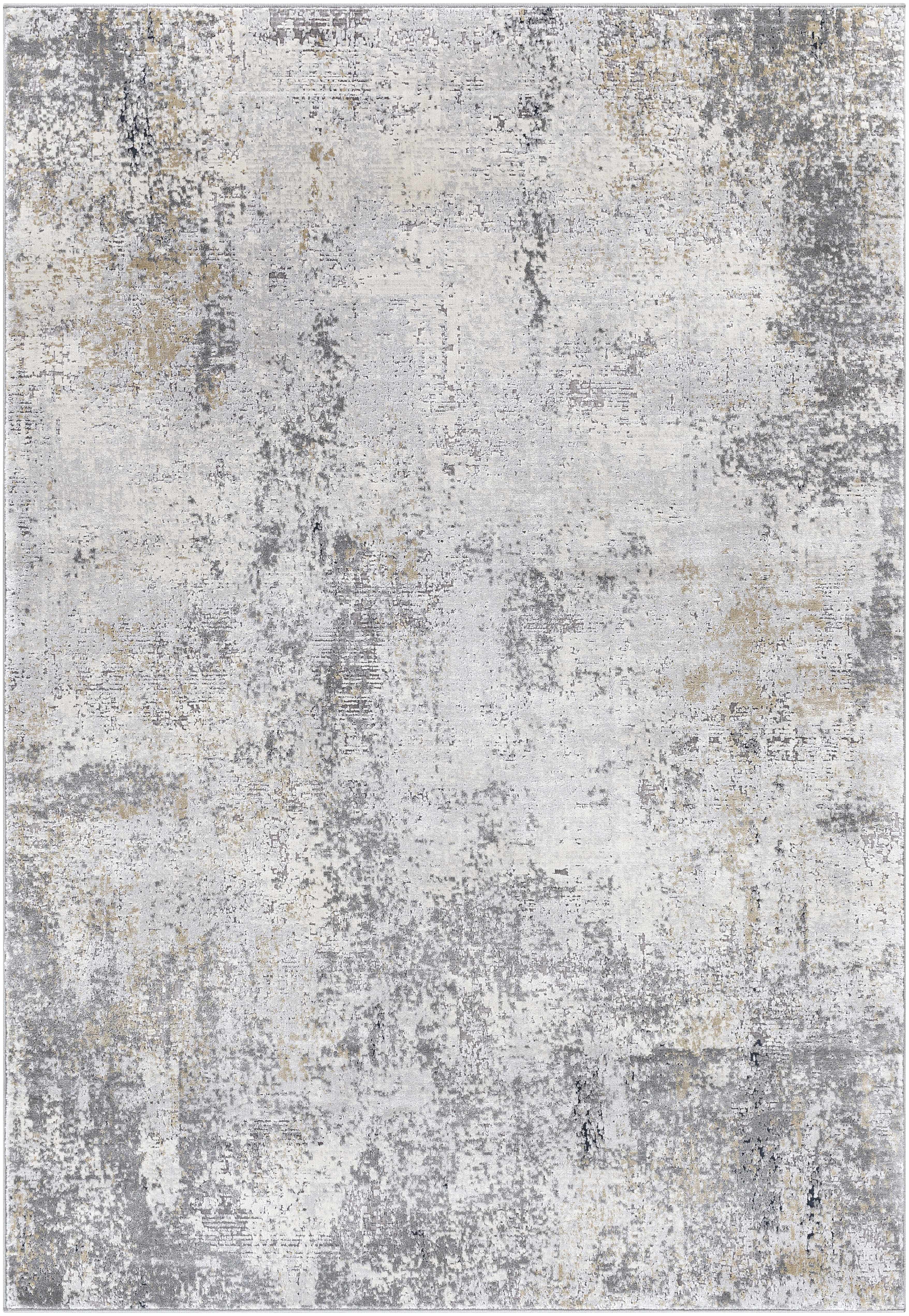 Baranduda Abstract Gray Luxe Rug - Clearance - Image 7
