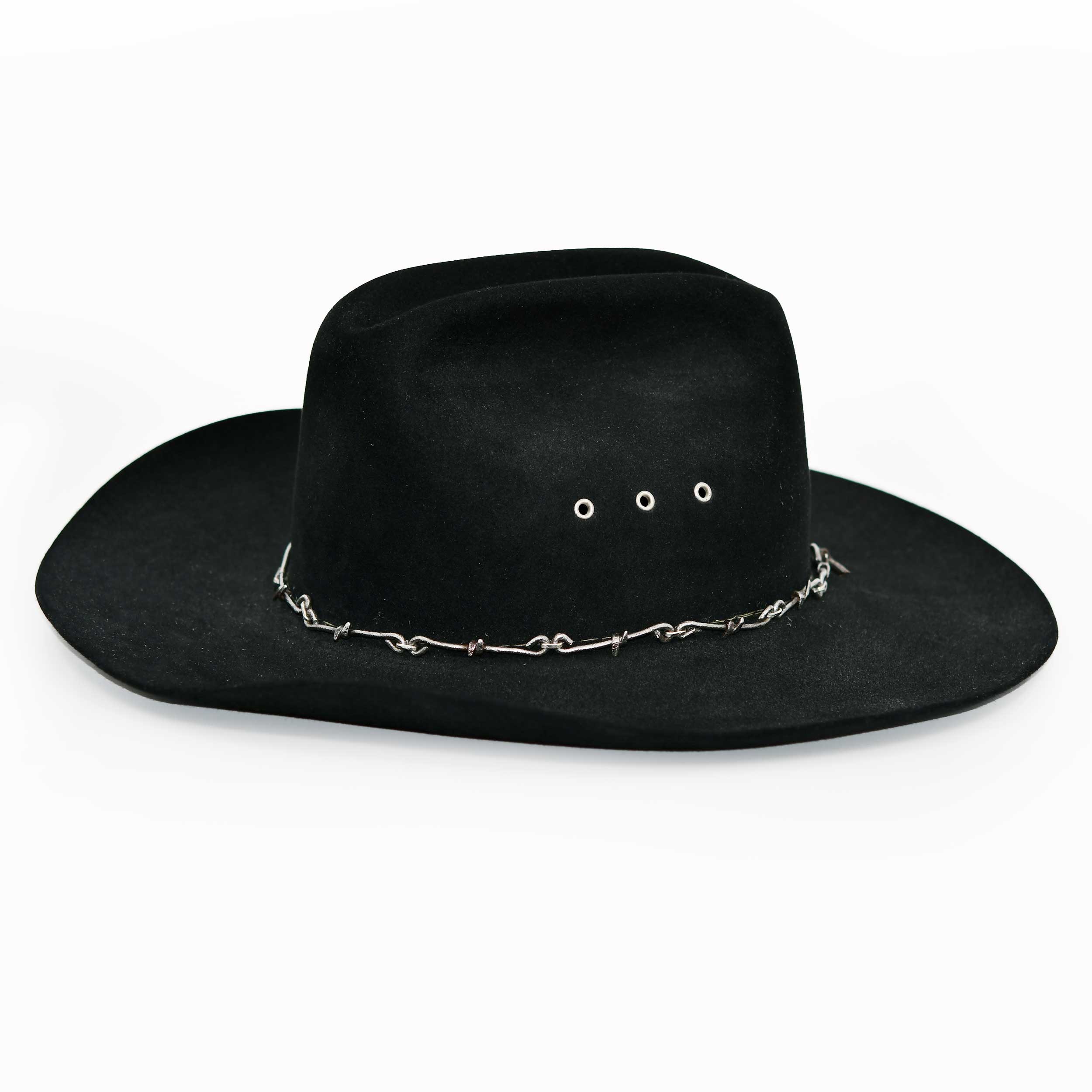 Barbed Wire Cowboy Hat Band | Mill Iron West