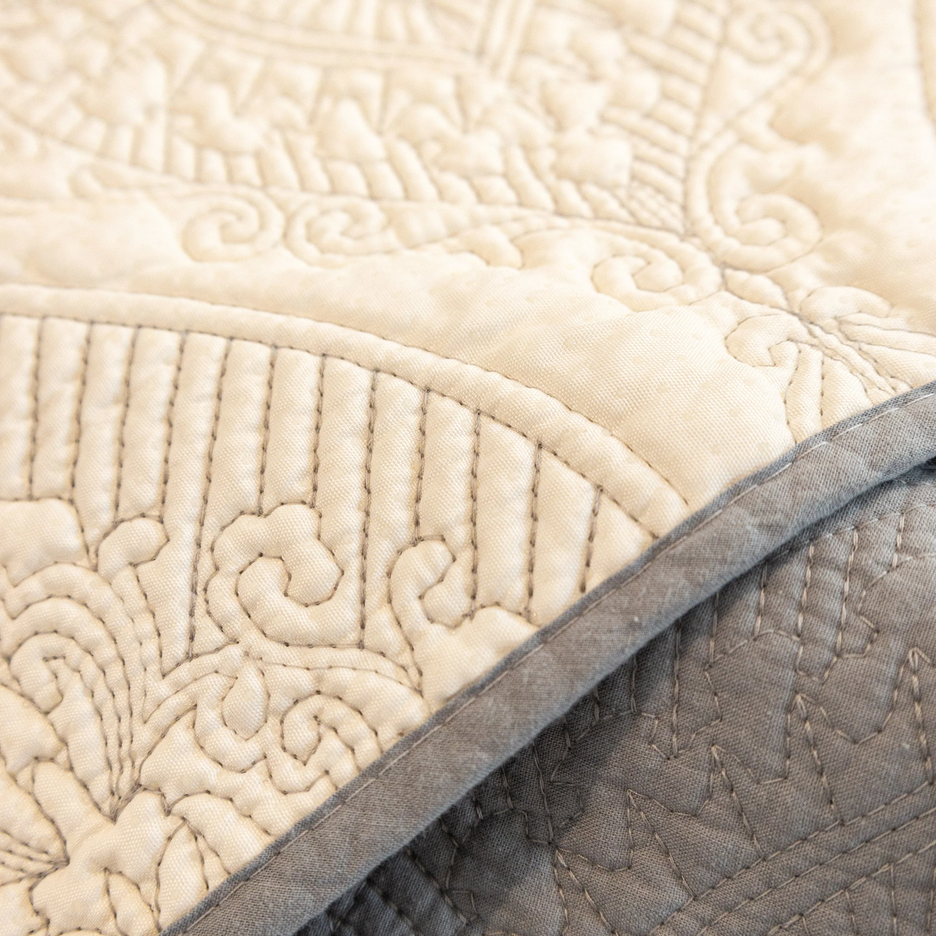 Baroque Sofa Cover – Quilted Cotton, Non-Slip, Washable with Ornate Embroidery - Image 28