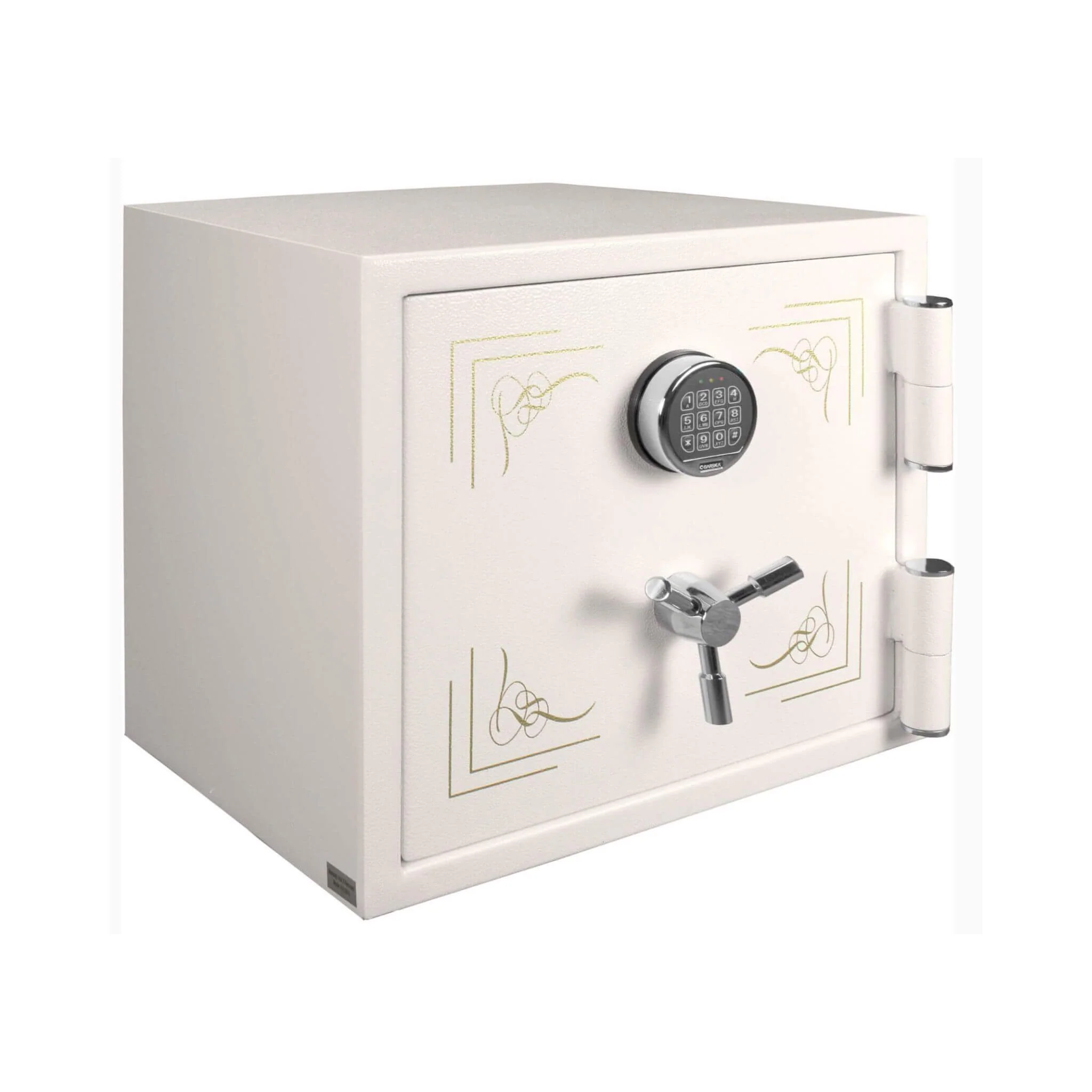 Barska 1.91 CF White Fireproof Jewelry Safe With Digital Keypad Lock (SAK42861) - Image 3